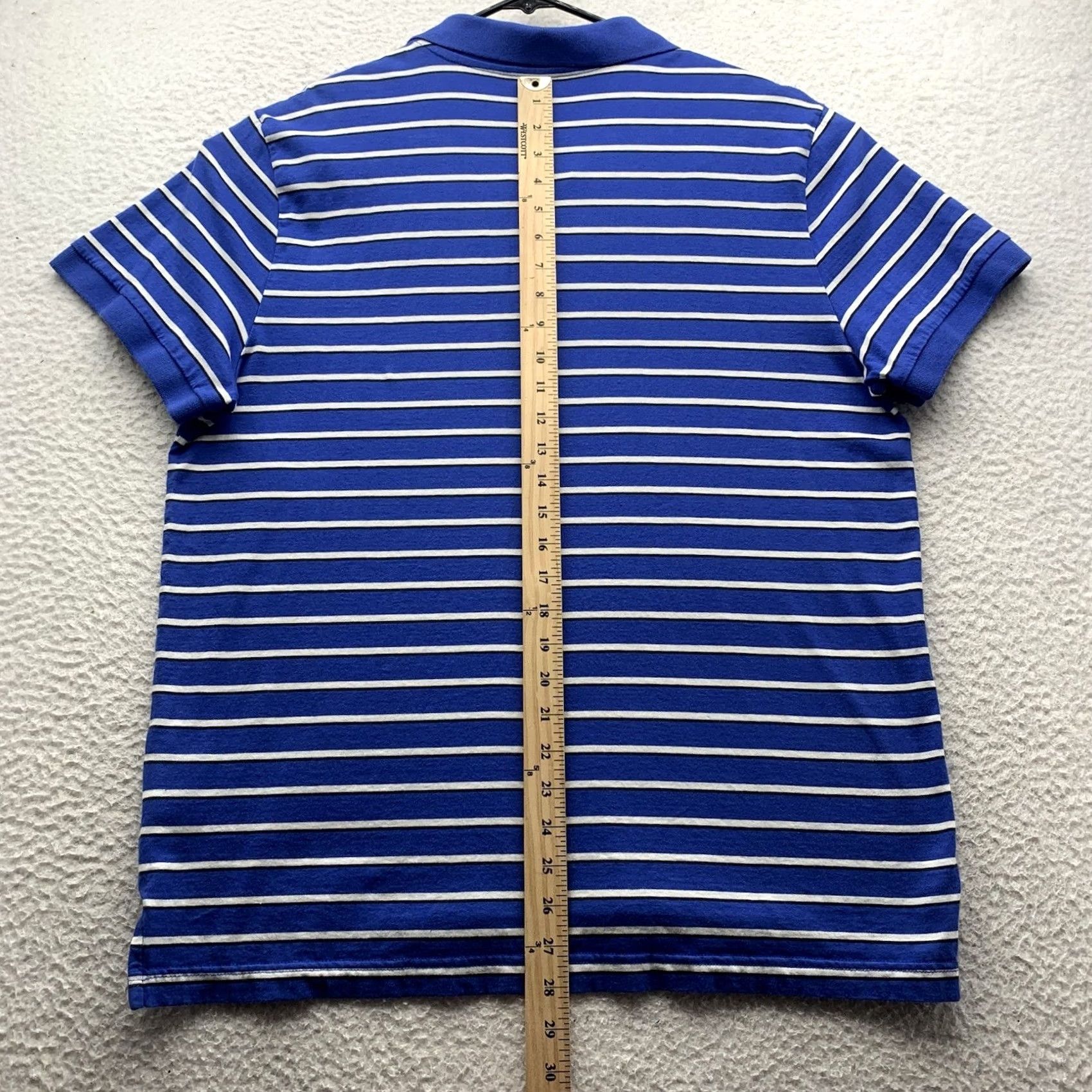 Nike Nike Polo Shirt Mens XL Blue White Striped Golf Sports Preppy Casual Size US XL / EU 56 / 4 - 5 Thumbnail