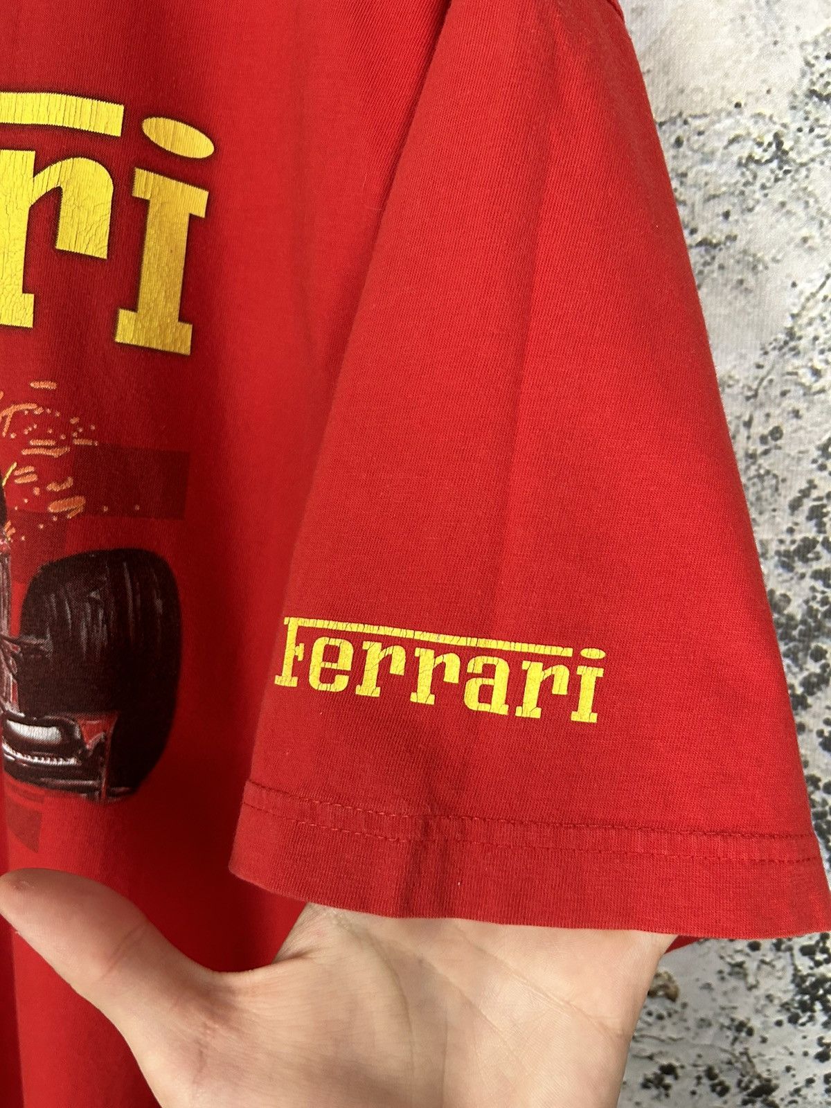 Ferrari Vintage Ferrari 90s Racing Tee F1 Graphic Motorsport Size US XL / EU 56 / 4 - 4 Thumbnail