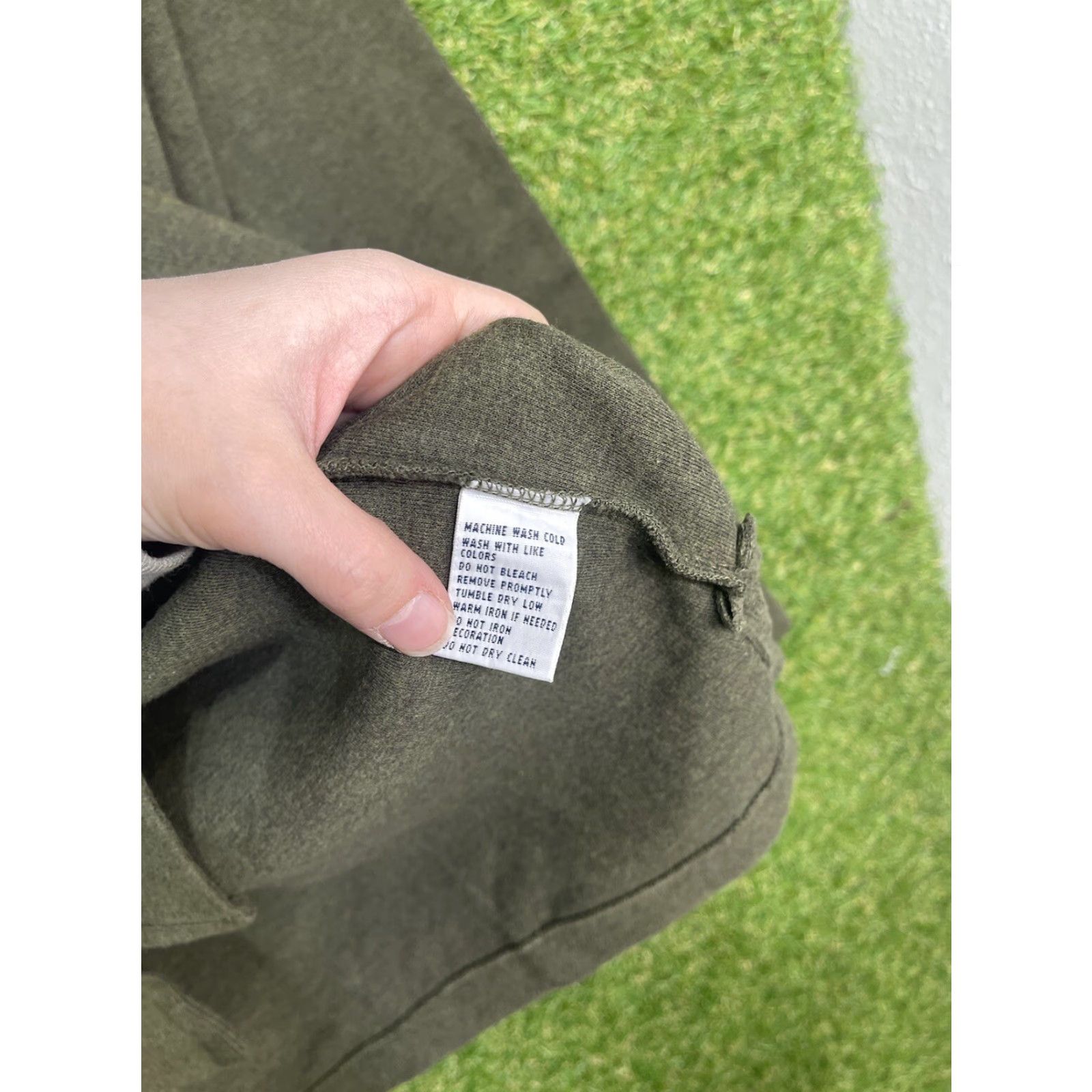 Polo Ralph Lauren VINTAGE Polo Ralph Lauren Sweater Shirt Mens 3XL Tall Green 1/4 Zip Pony Embroidered Logo Cardigan 90s Classic Polo Bear Mens Size US XXL / EU 58 / 5 - 7 Thumbnail
