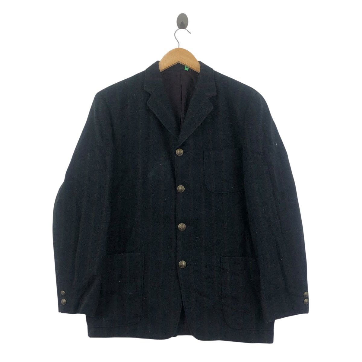 Takeo Kikuchi Vintage MAUL RUCK for TAKEO KIKUCHI Designer Stripes Blazer Size 40R - 1 Thumbnail