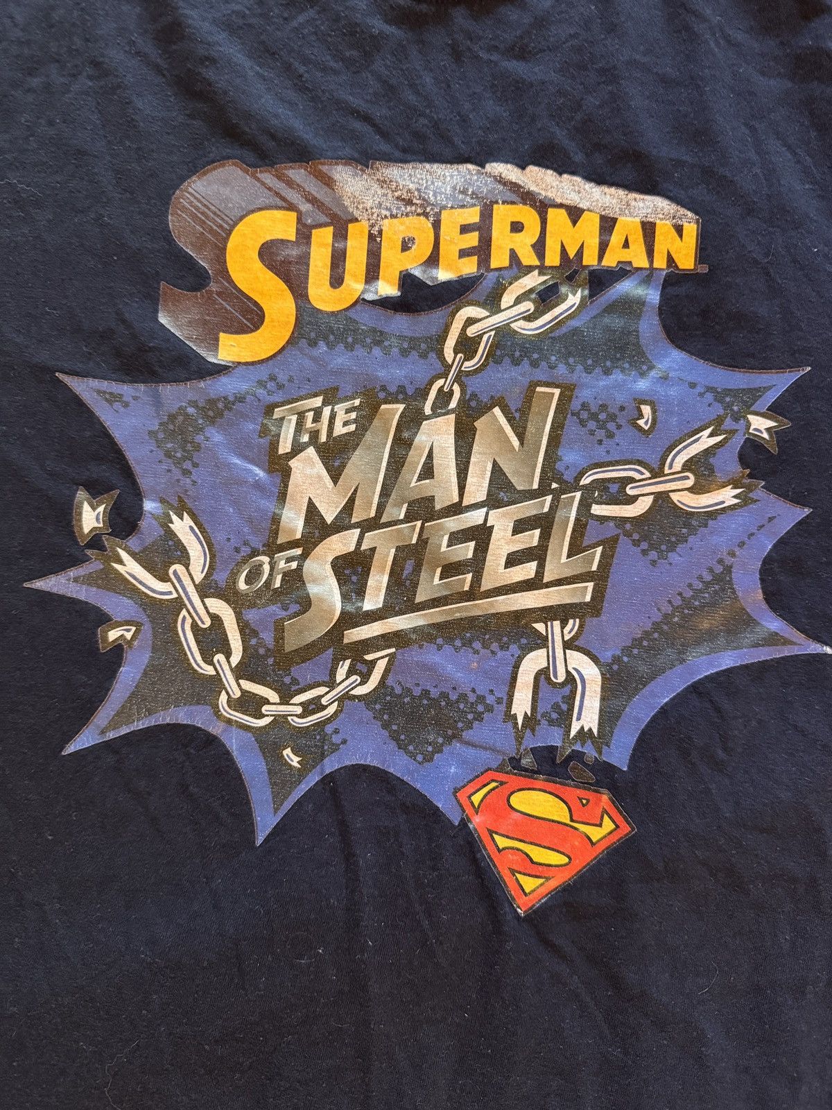 DC Comics × Vintage Vintage Superman The Man Of Steel DC Comics Tee T-shirt Size US L / EU 52-54 / 3 - 2 Thumbnail