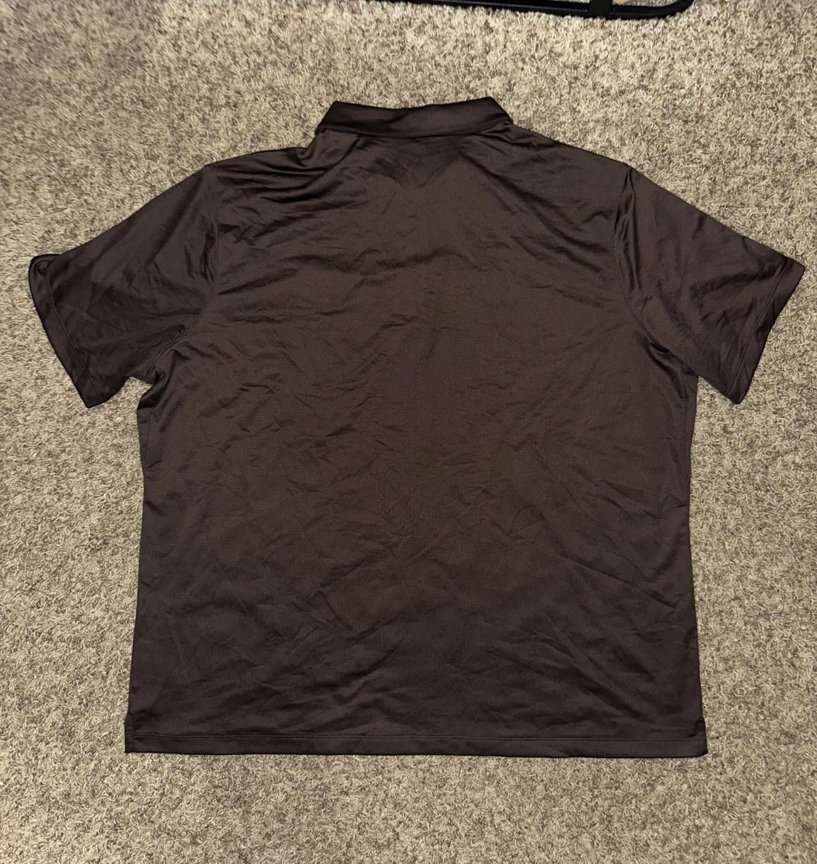 Nike Nike Unisex CHI Mount Carmel High School Franchise Brown Polos Size US XXL / EU 58 / 5 - 6 Thumbnail