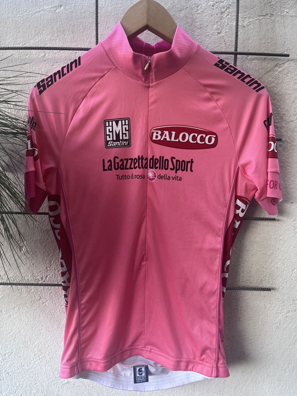 Other SMS Santini Vintage Cycling Racing Jersey Giro d‘Italia Size US L / EU 52-54 / 3 - 2 Thumbnail