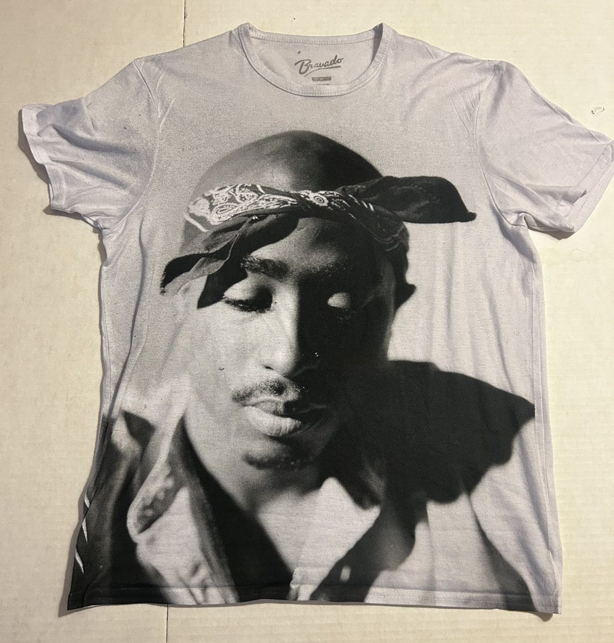 Bravado × Vintage Vintage Tupac Head Shot Tribute Tee Size US M / EU 48-50 / 2 - 1 Thumbnail