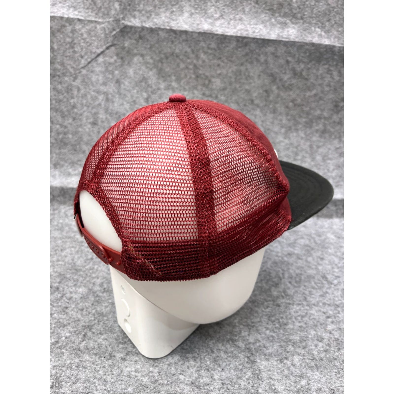 Vans VANS Hat Cap Snap Back Adult Red Black Cotton Polyester Trucker Beach Logo Adjustable Men One Size Size ONE SIZE - 7 Thumbnail