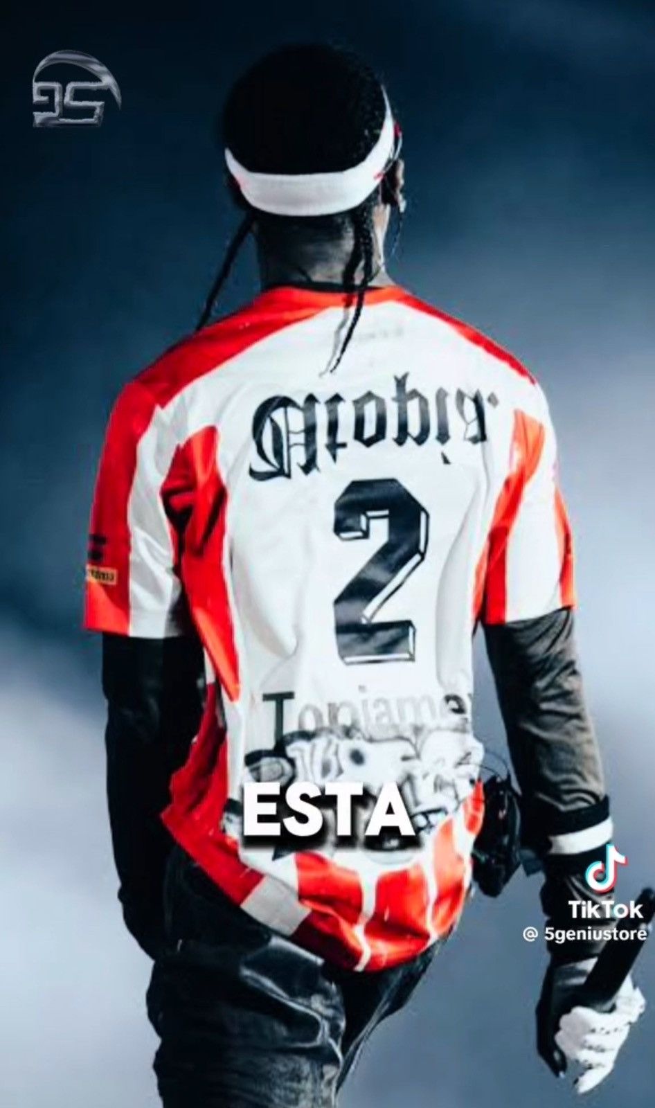 Travis Scott LIMITED Travis Scott Mexico Uropia Football Jersey Size US M / EU 48-50 / 2 - 2 Thumbnail