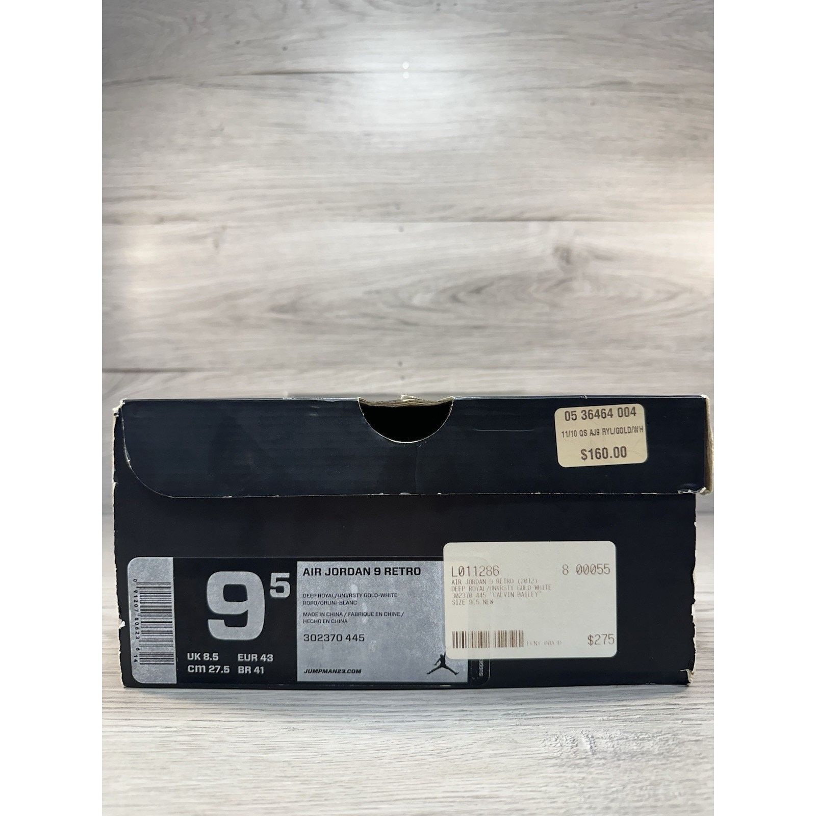 Jordan Brand Air Jordan 9 Retro Calvin Bailey - Size 9.5 Size US 9.5 / EU 42-43 - 8 Thumbnail