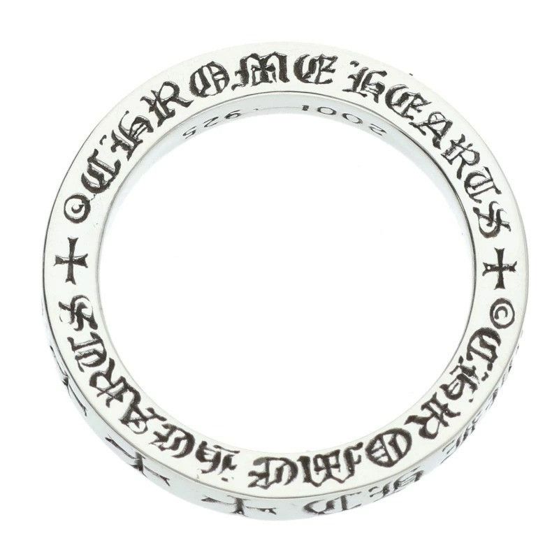 Chrome Hearts 9 Chrome hearts 3mm FUCK YOU spacer silver ring Size ONE SIZE - 2 Thumbnail