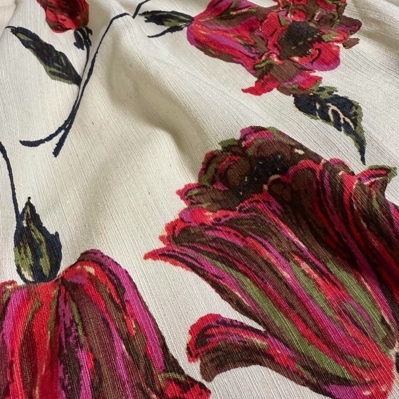 Dries Van Noten Dries Van Noten size:36 Red and white floral halter dress Size S / US 4 / IT 40 - 5 Thumbnail