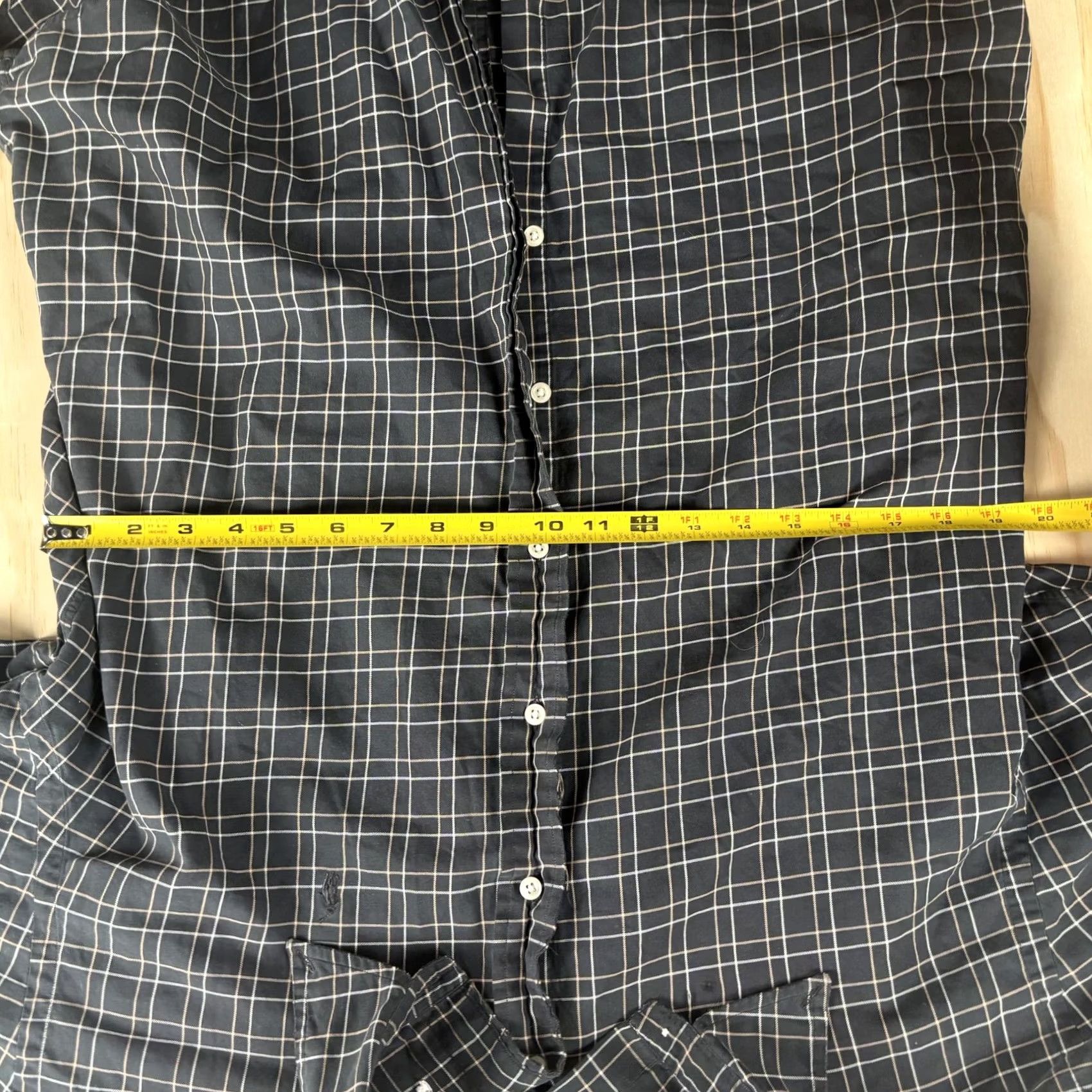 Ralph Lauren Ralph Lauren Blake Shirt Mens Large Black Plaid Long Sleeve Button Up Casual Size US L / EU 52-54 / 3 - 4 Thumbnail