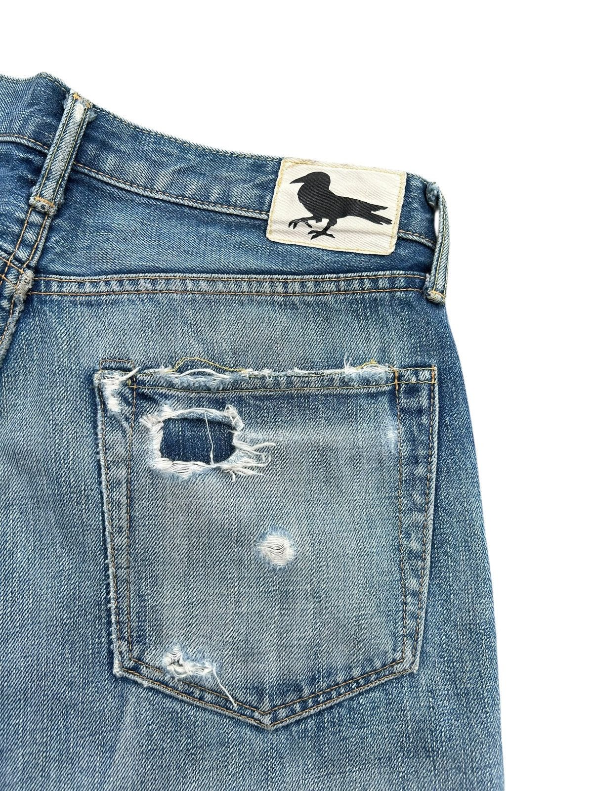 Kapital Vintage Modern Amusement Selvedge Distressed Denim Jeans Size US 32 / EU 48 - 8 Thumbnail