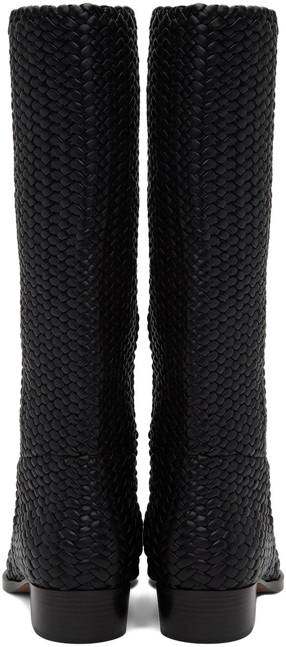 Bottega Veneta o1mt1gz0126 Reply Boots in Black Size US 10 / EU 43 - 2 Thumbnail