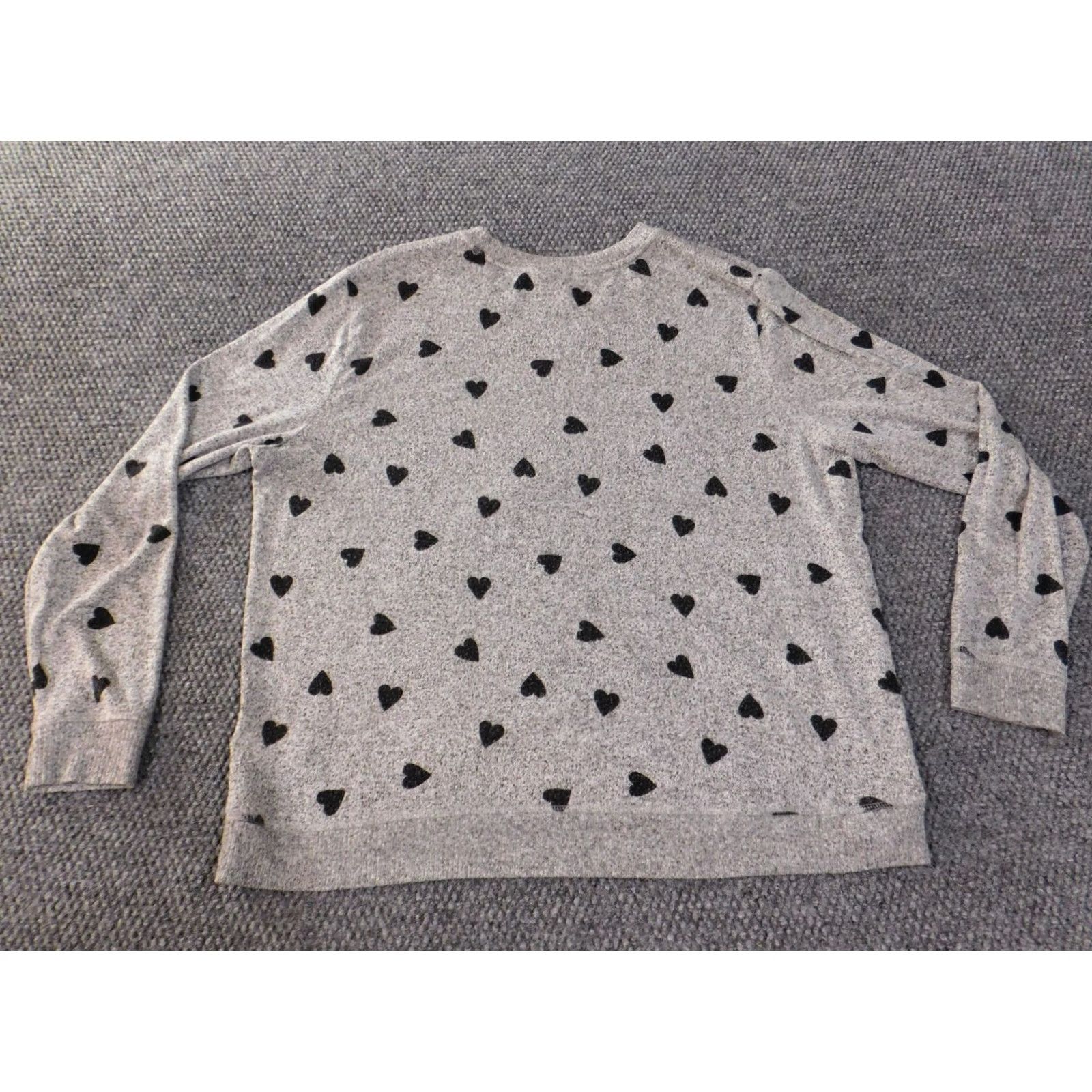 Lucky Brand Lucky Brand Sweater Womens XL Gray Crew Neck Geometric Embroidered Viscose Knit Pullover Regular Fit Long Sleeve Casual Size XL / US 12-14 / IT 48-50 - 7 Thumbnail