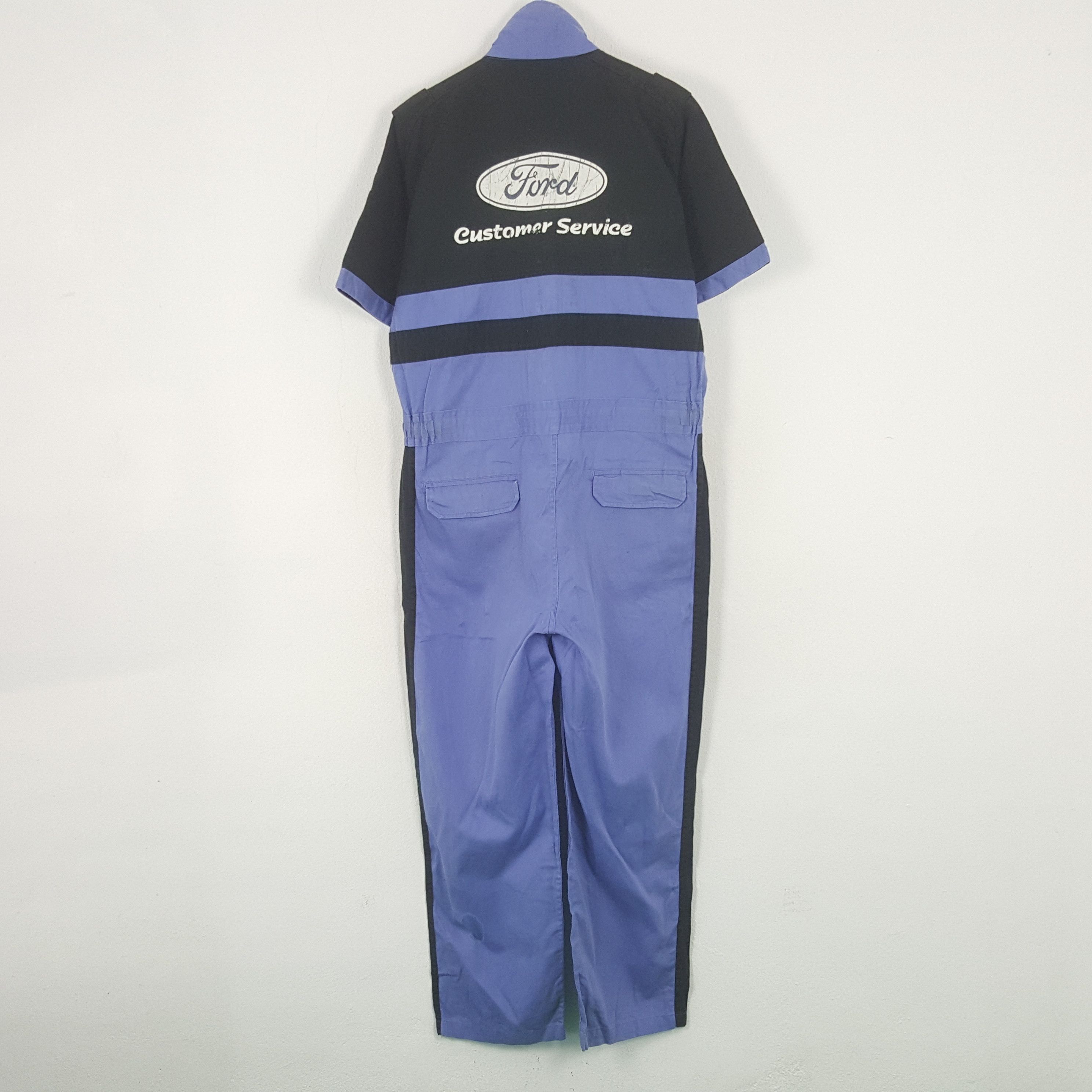Japanese Brand Vintage Ford Customer Service Coverall Jumpsuit Jacket Size US XL / EU 56 / 4 - 1 Thumbnail