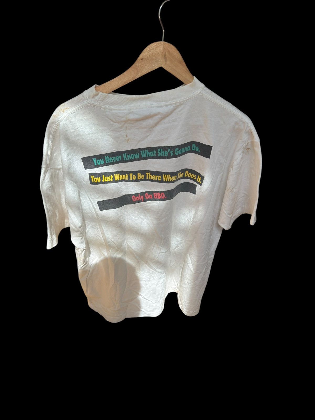 Band Tees Vintage 1993 Madonna HBO T shirt Size US XL / EU 56 / 4 - 7 Thumbnail