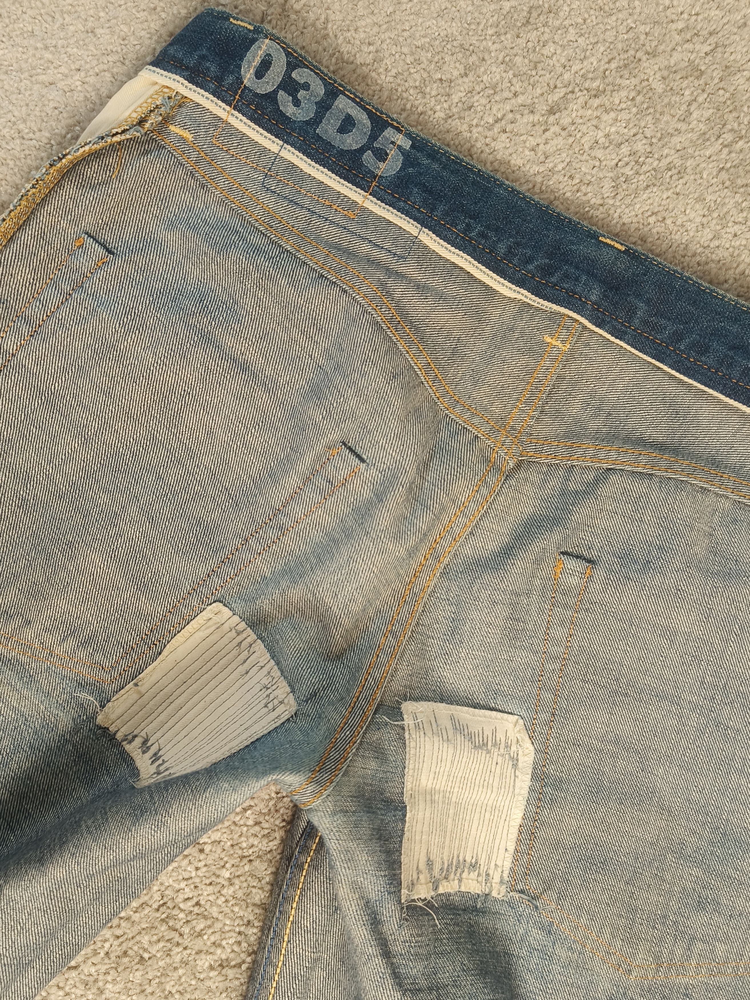 Visvim Visvim Social Sculpture 03D5 Repaired Vintage Wash Jeans Size US 32 / EU 48 - 8 Thumbnail