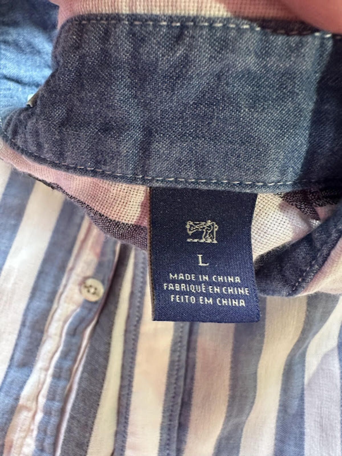Scotch & Soda Scotch & Soda Vacanza Stripe Shirt L Size US L / EU 52-54 / 3 - 7 Thumbnail