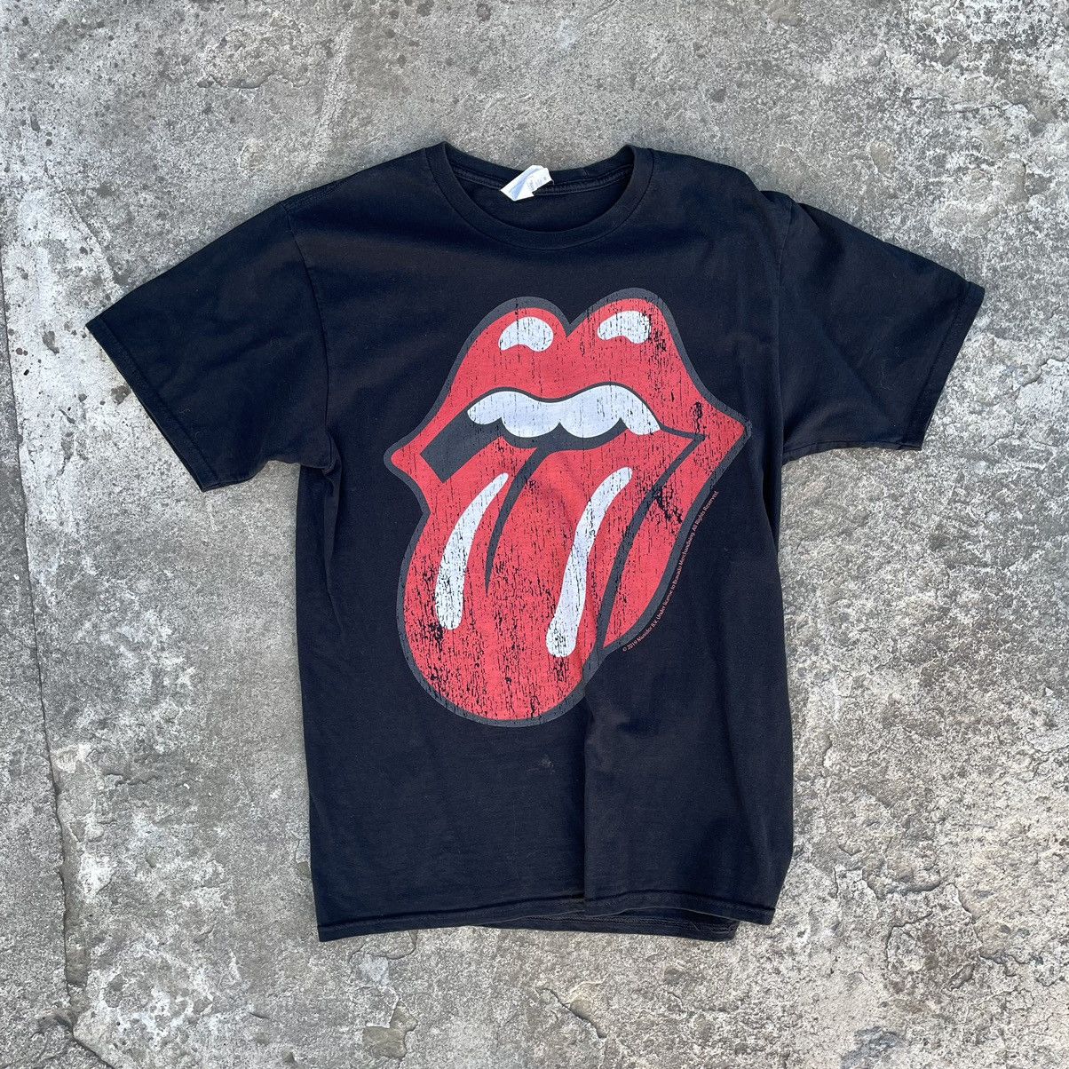 The Rolling Stones Vintage Rolling Stone T-shirts Band Tee 00s Rock Streetwear Size US M / EU 48-50 / 2 - 2 Thumbnail
