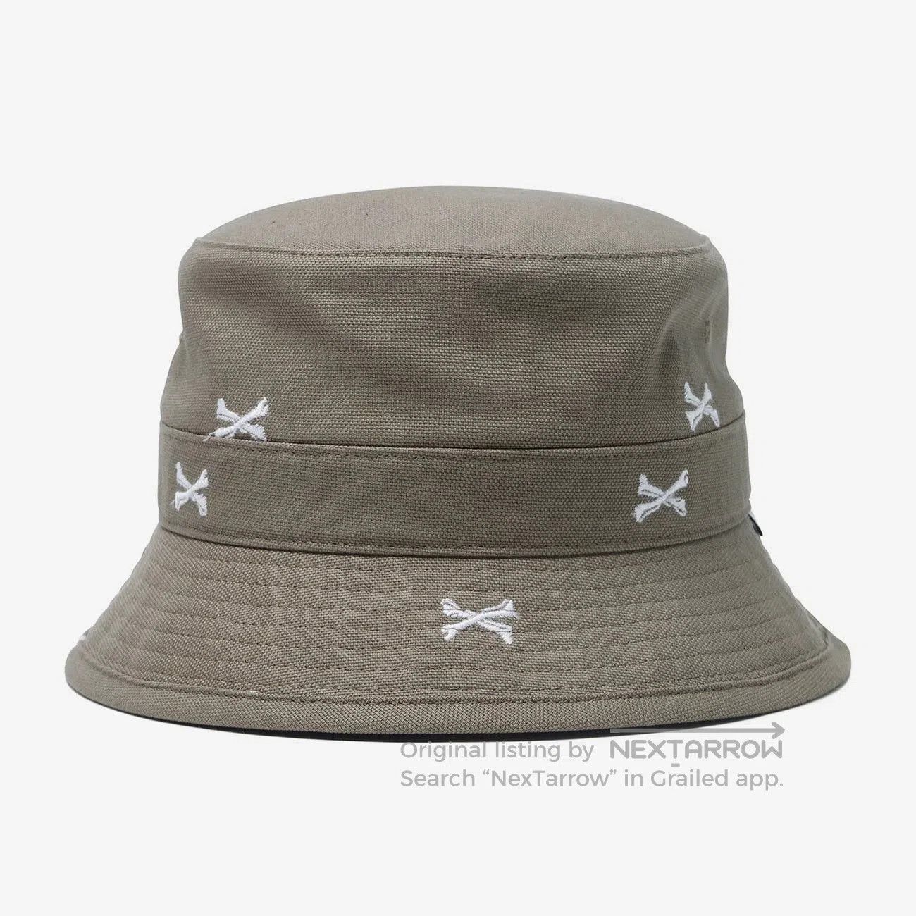 Wtaps embroidered cotton bucket hat by WTAPS. Size ONE SIZE - 4 Thumbnail