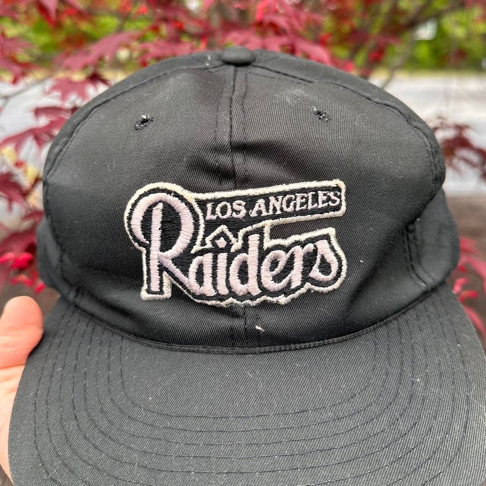 NFL × Vintage Vintage Los Angeles Raiders SnapBack Hat Size ONE SIZE - 2 Thumbnail