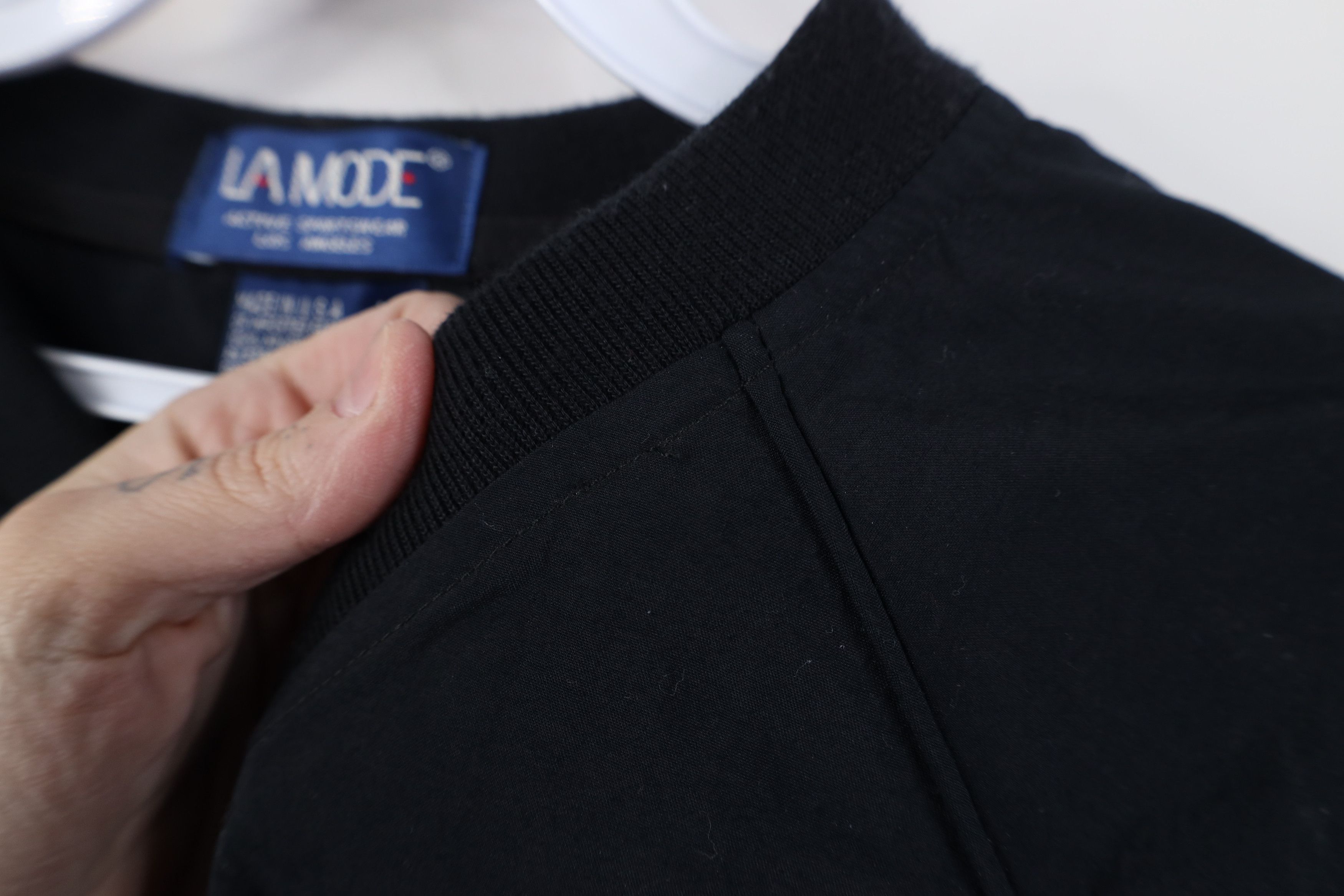 Vintage Vintage 90s Streetwear Windbreaker Jacket Black USA Size US M / EU 48-50 / 2 - 4 Thumbnail