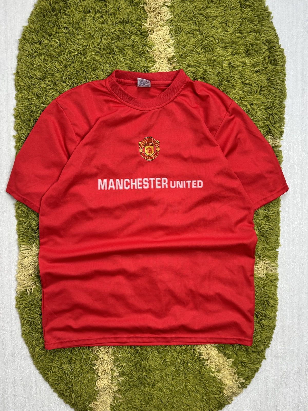 Nike × Vintage Vintage Manchester United Jersey 90s Size US L / EU 52-54 / 3 - 1 Thumbnail