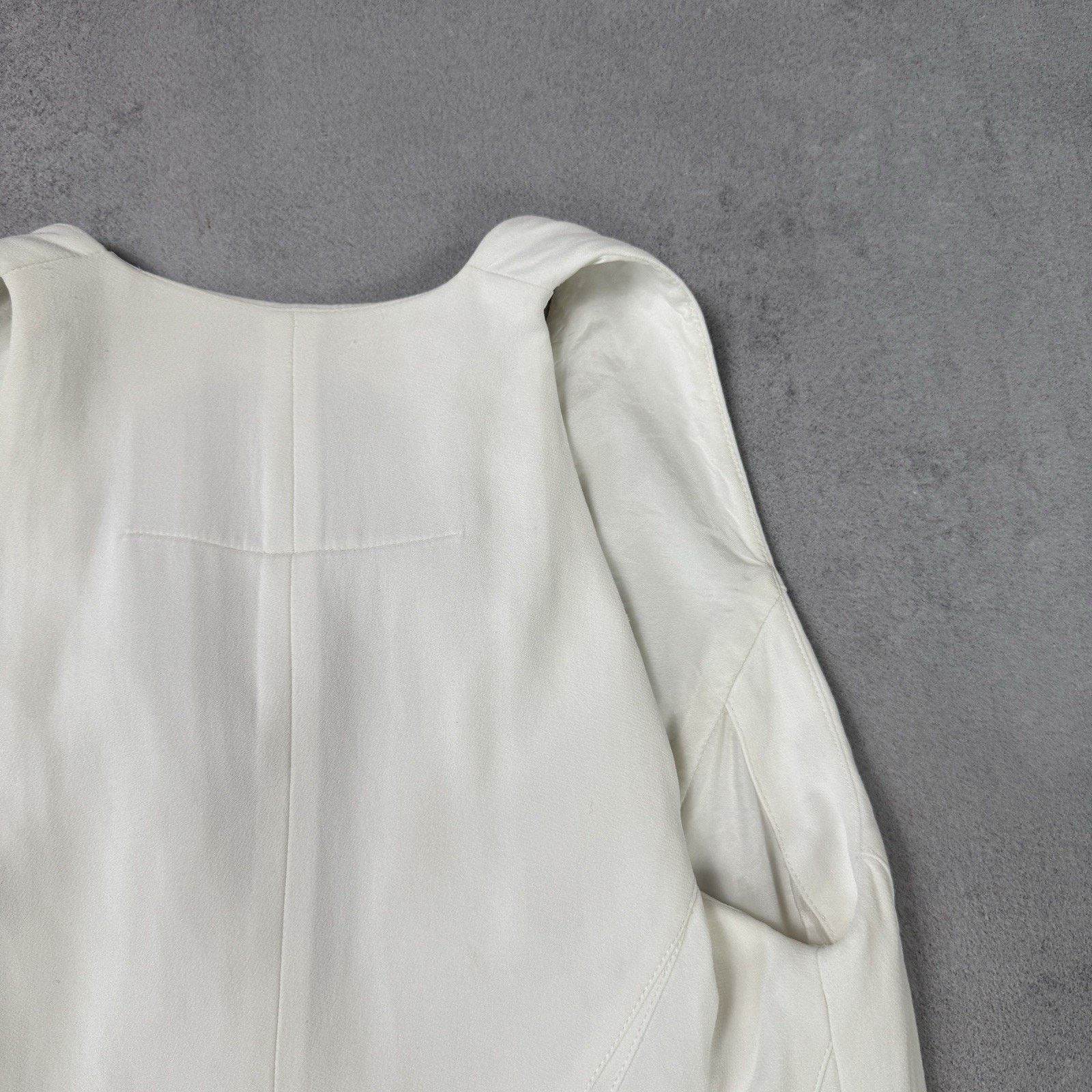 Givenchy Givenchy Women Jumpsuit White Overall Size 36 Viscose Size 26" / US 2 / IT 38 - 10 Thumbnail