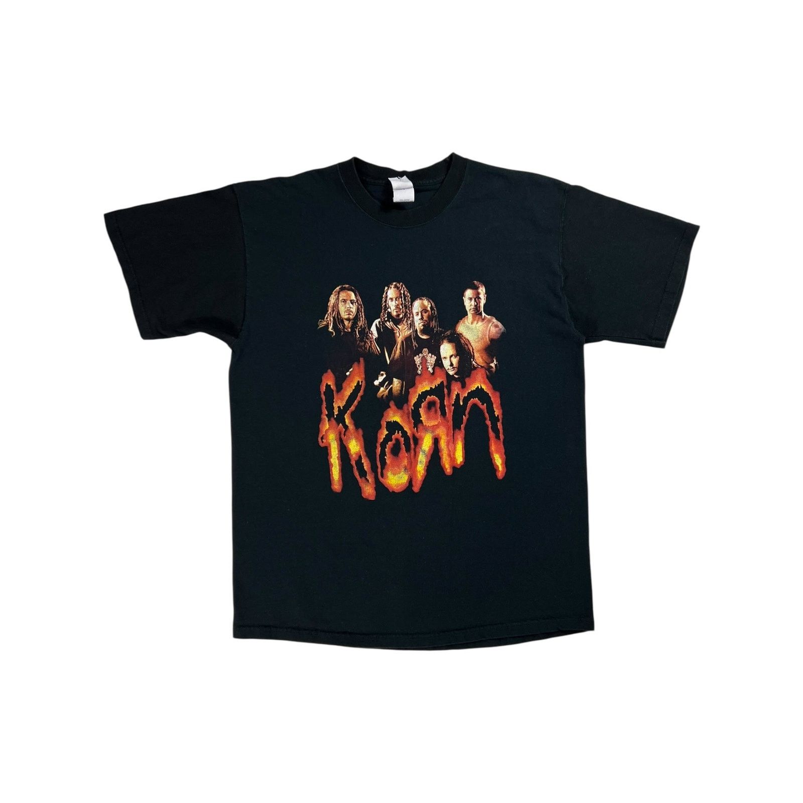 Band Tees × Fruit Of The Loom × Vintage Vintage 2002 Korn Pop Sux! Disturbed Trust Co. band tee (L) Size US L / EU 52-54 / 3 - 1 Thumbnail