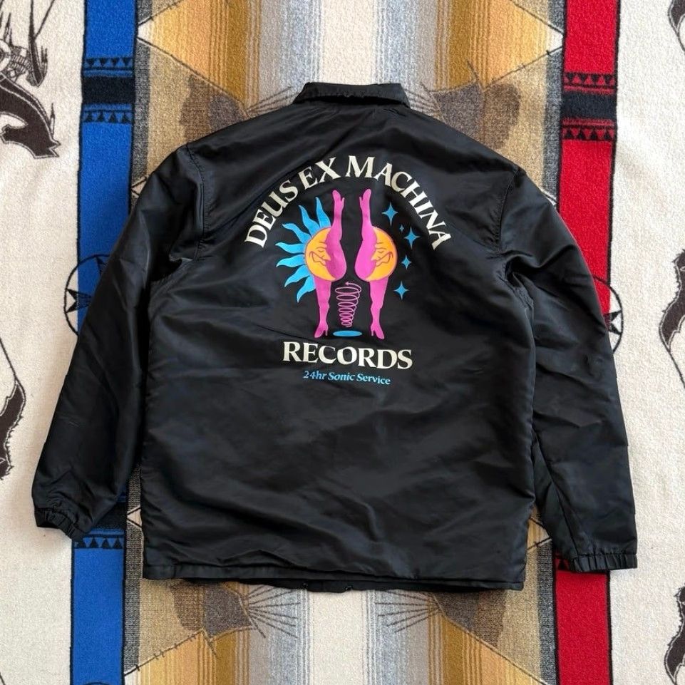 Deus Ex Machina **Men's Deus Ex Machina Authentic Black Jacket Medium** User: Men's Deus Ex Machina Authentic Black Jacket Medium Size US M / EU 48-50 / 2 - 2 Thumbnail