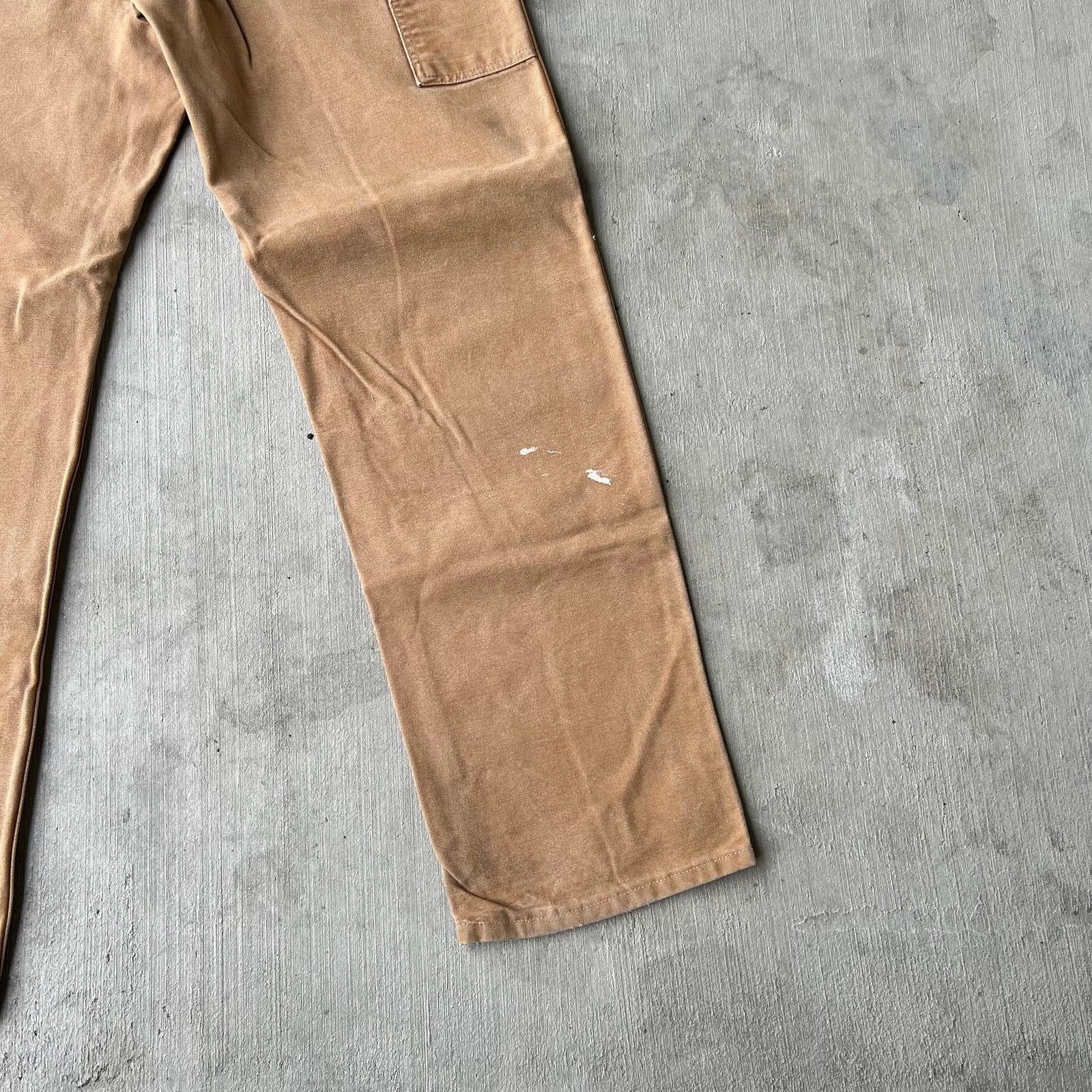 Carhartt × Vintage Carhartt brown double knee work wear carpenter pants Size US 34 / EU 50 - 10 Thumbnail