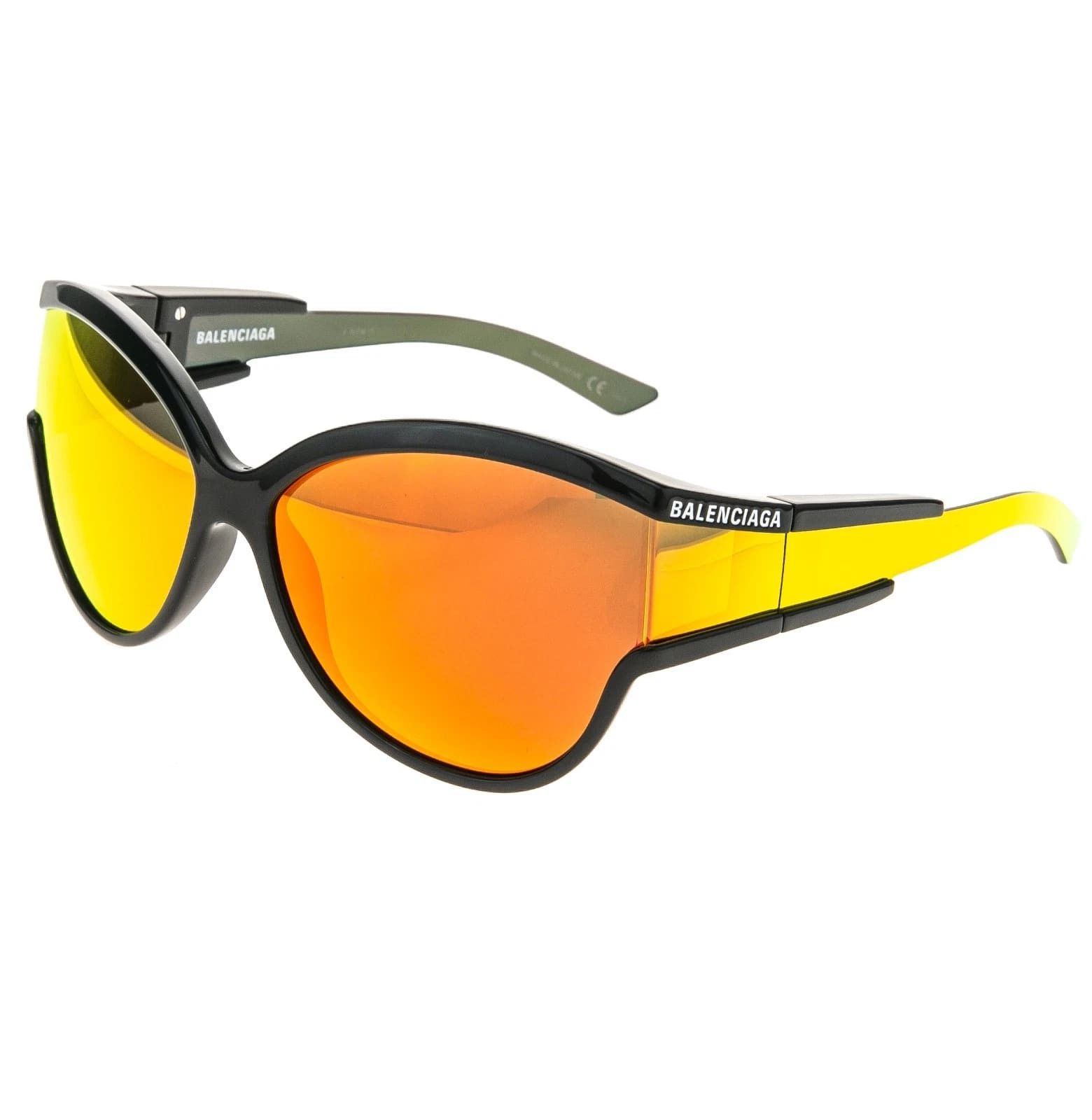 Balenciaga BALENCIAGA BB0038S UNLIMITED 0038 Black Fashion Sunglasses Size ONE SIZE - 9 Thumbnail