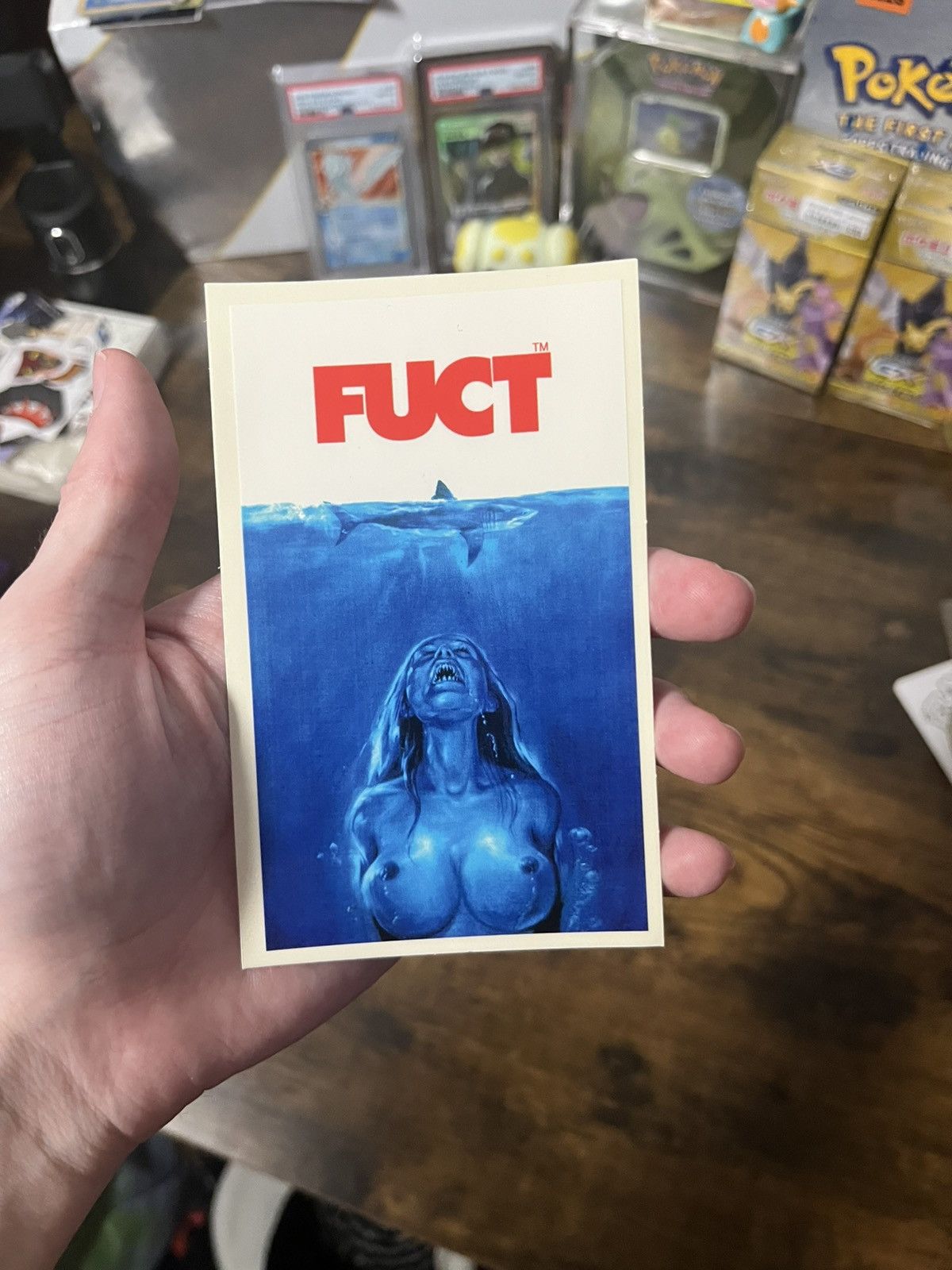 FUCT Fuct richardson shark jaws sticker Size ONE SIZE - 1 Preview
