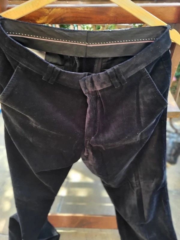 Mexx Black Velvet Mexx pants 46/31 Size US 31 - 7 Thumbnail