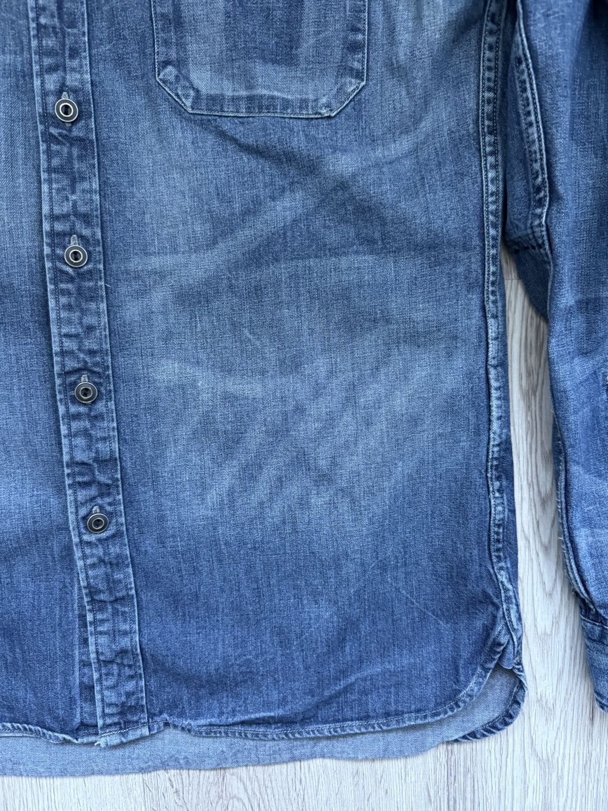 Levi's Levi’s 19573 Jackson Worker Denim Shirt Thick Workwear Denim Size US M / EU 48-50 / 2 - 4 Thumbnail