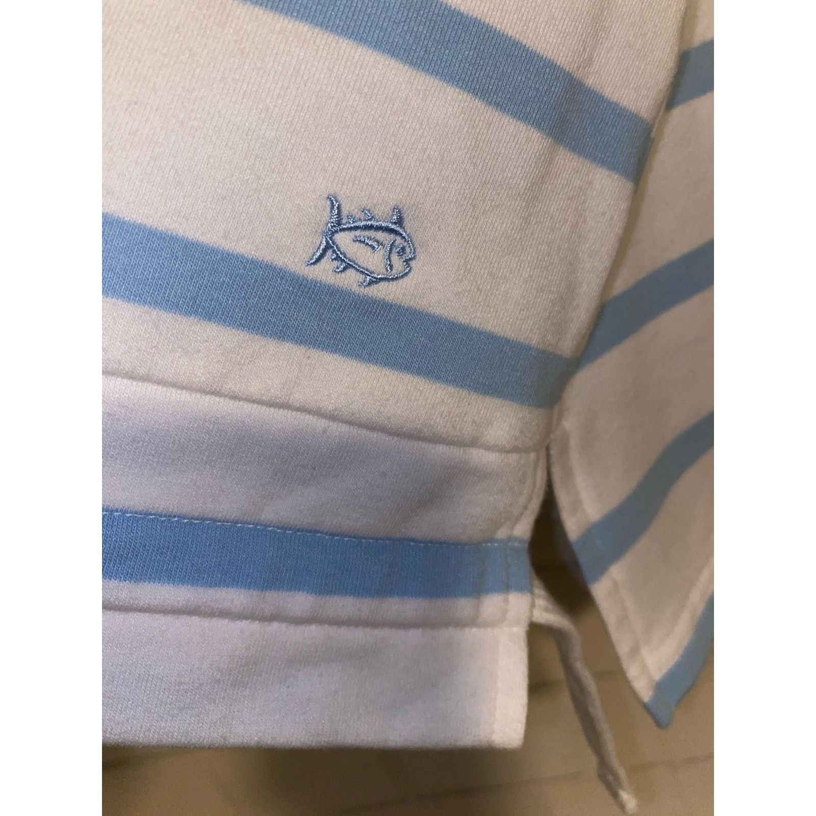 Southern Tide Southern Tide Country Club Prep $88 Stripes Coastal Hoodie M Size M / US 6-8 / IT 42-44 - 3 Thumbnail