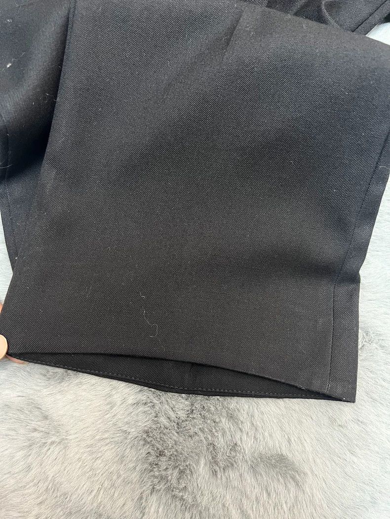 Celine Celine size US 48 23 Spring/Summer Runway Black Wool Micro- Size US 32 / EU 48 - 6 Thumbnail