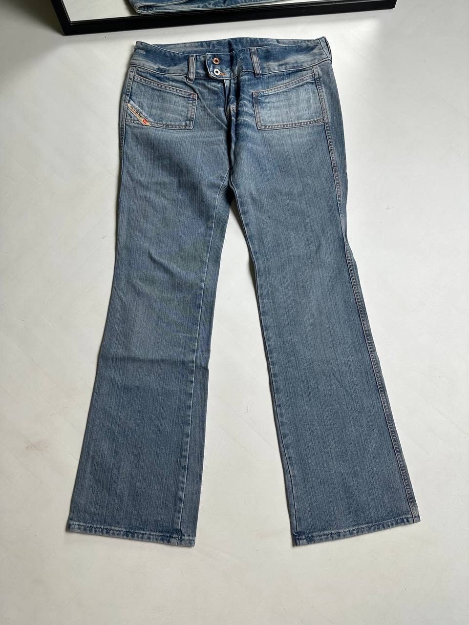 If Six Was Nine Y2K Opium LGB Style Diesel Flared Japan Jeans🔥 Size 29" - 1 Thumbnail