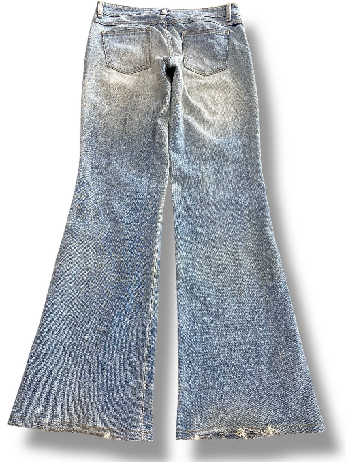 Edwin Edwin Light Wash High Waist Style Flared Jeans Size US 28 / EU 44 - 3 Thumbnail