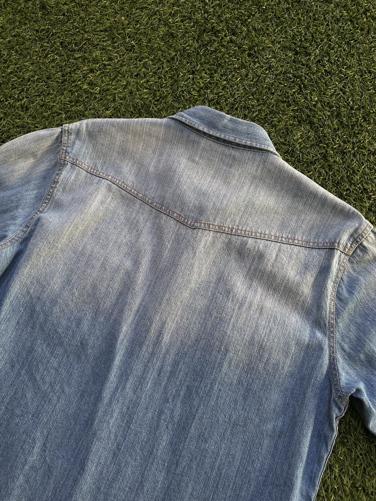 In The Attic Vintge In The Attic Washed Denim Shirts Size US M / EU 48-50 / 2 - 4 Thumbnail