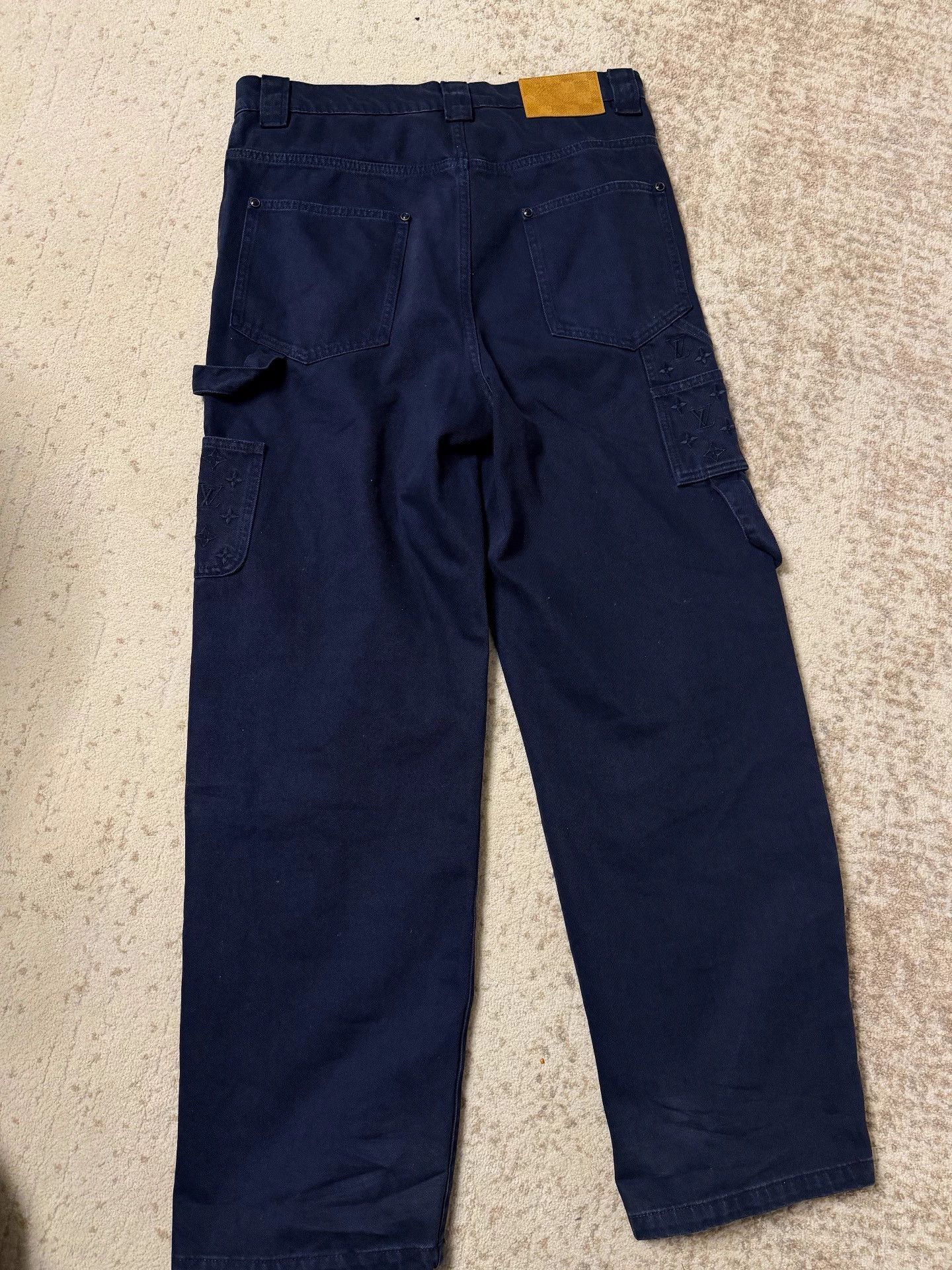 Louis Vuitton LV 25 Denim Cargo Pants 30 Like New Size US 30 / EU 46 - 2 Thumbnail