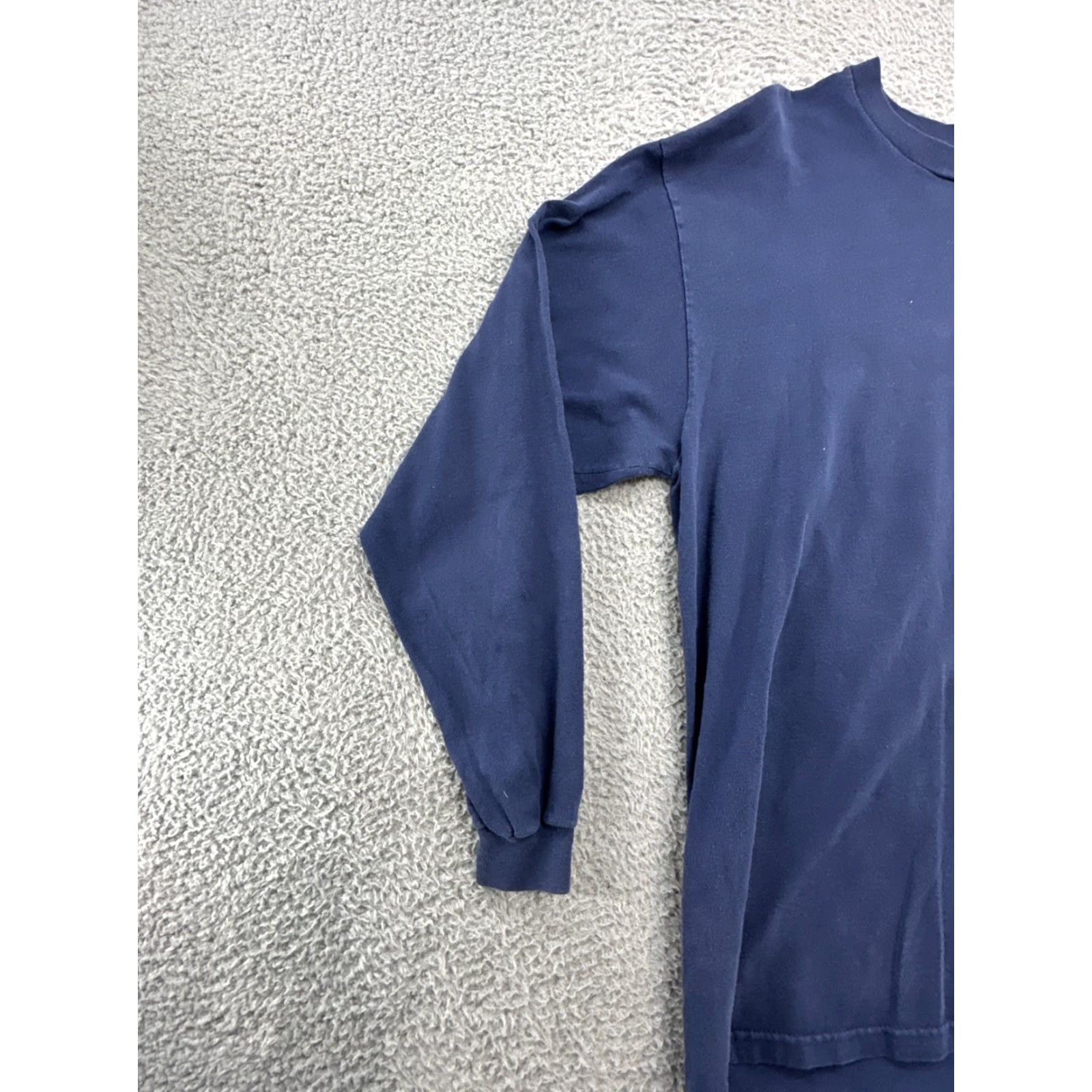 Vintage VINTAGE Rare 90s JIMMY’Z Old Hawaiian Force Surf Legend Warrior Long-sleeve T-Shirt Men L Blue Graphic Print Double-Sided Limited Edition Size US L / EU 52-54 / 3 - 6 Thumbnail