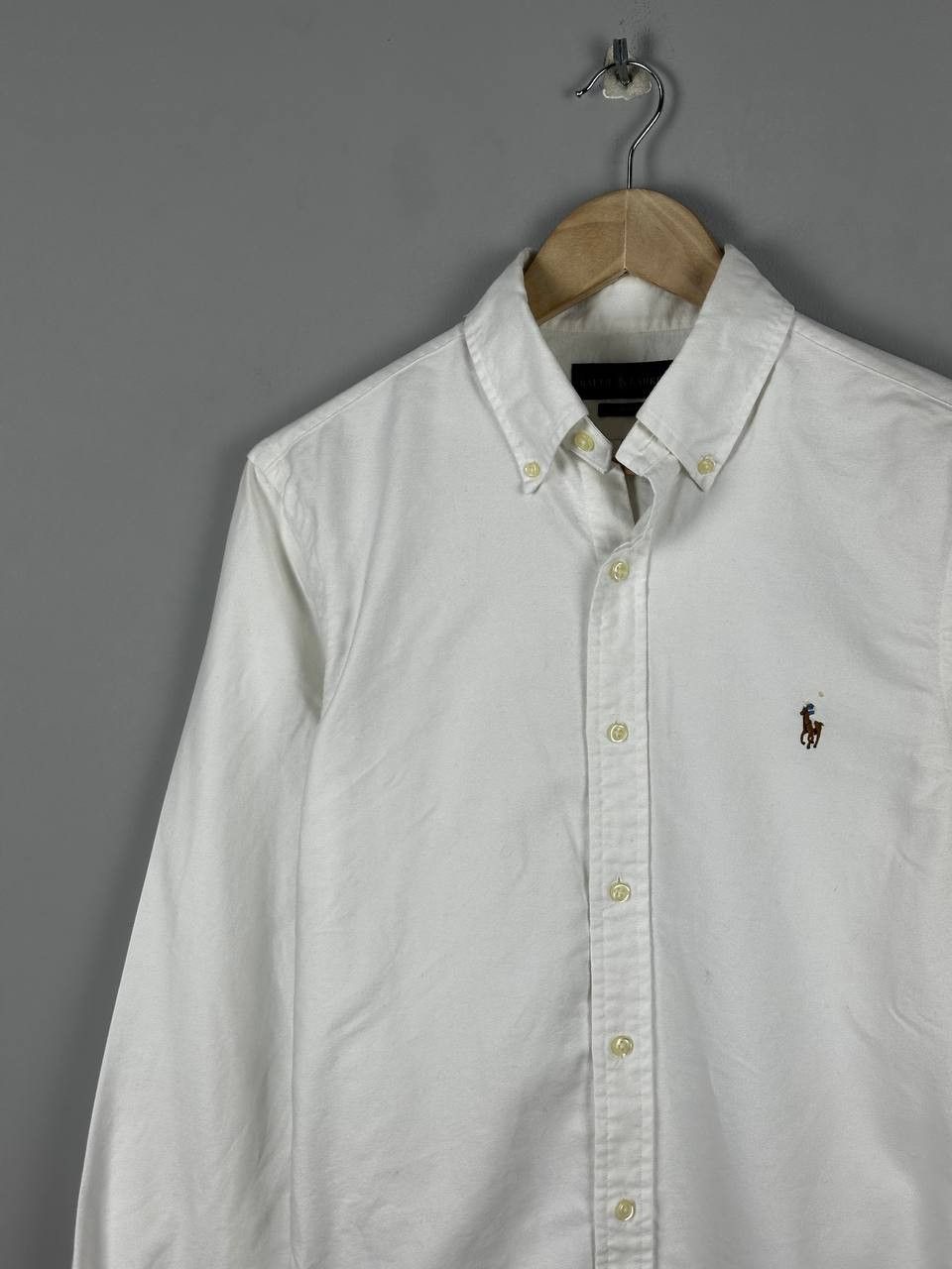 Polo Ralph Lauren Polo Ralph Lauren Luxury White Oxford Shirt Size US S / EU 44-46 / 1 - 3 Thumbnail