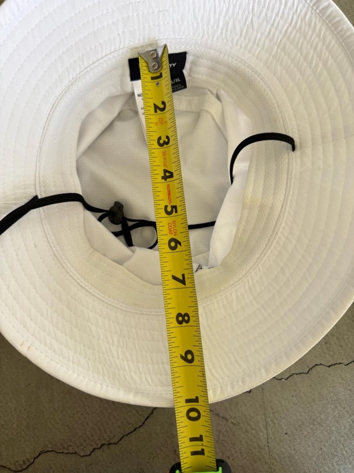 Urban Outfitters Port Authority / DAMP Adjustable Bucket Hat / White Size ONE SIZE - 3 Thumbnail