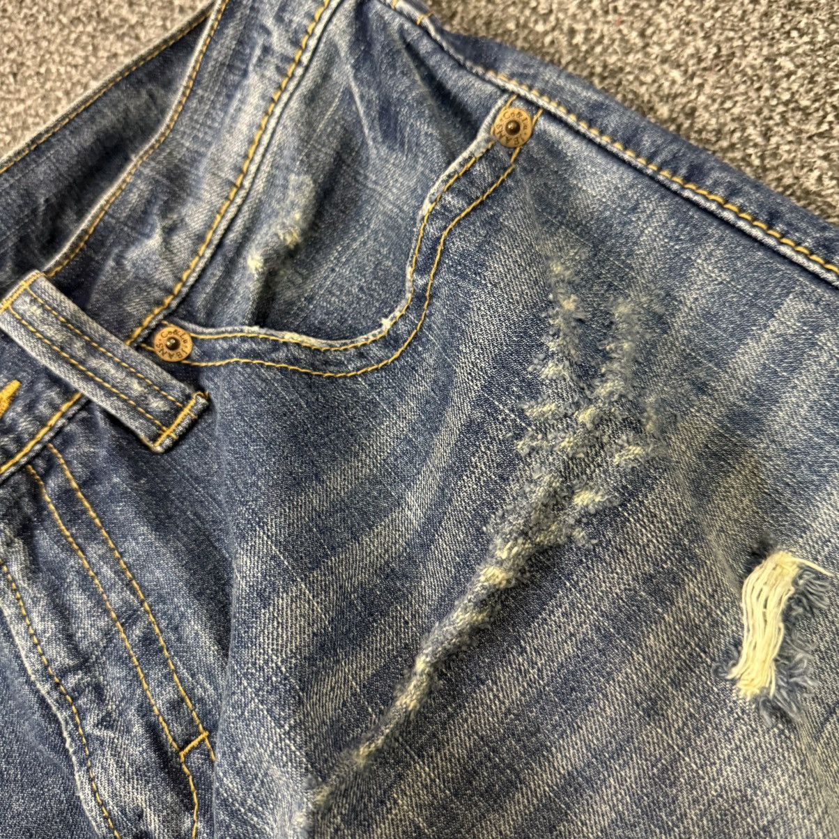 14th Addiction 🔥🇯🇵 Japanese Distressed Archival Co&Lu Denim Size US 33 - 18 Thumbnail