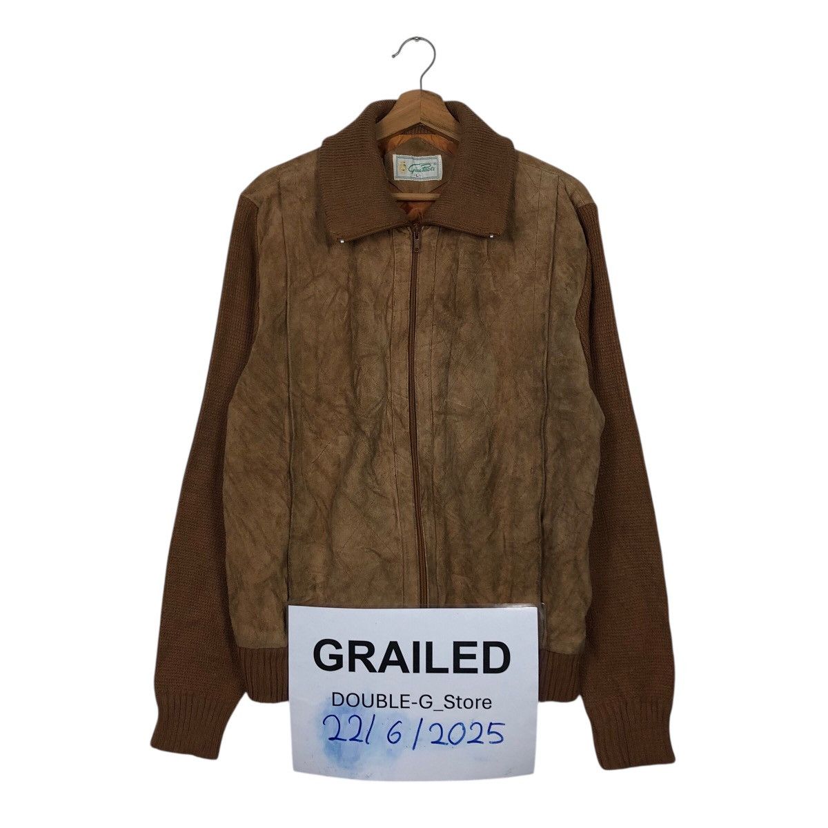 Japanese Brand 📌Vintage Biker Leather Jacket Gino Paoli Issey Miyake Size US L / EU 52-54 / 3 - 1 Thumbnail