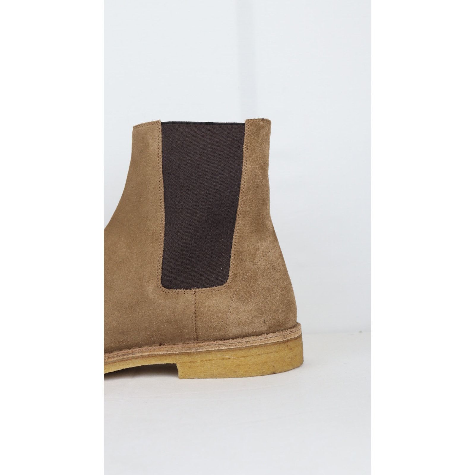 Saint Laurent Paris o1rshd1 Flat Heel Leather Up Boots in Camel Size US 14 / EU 47 - 3 Thumbnail