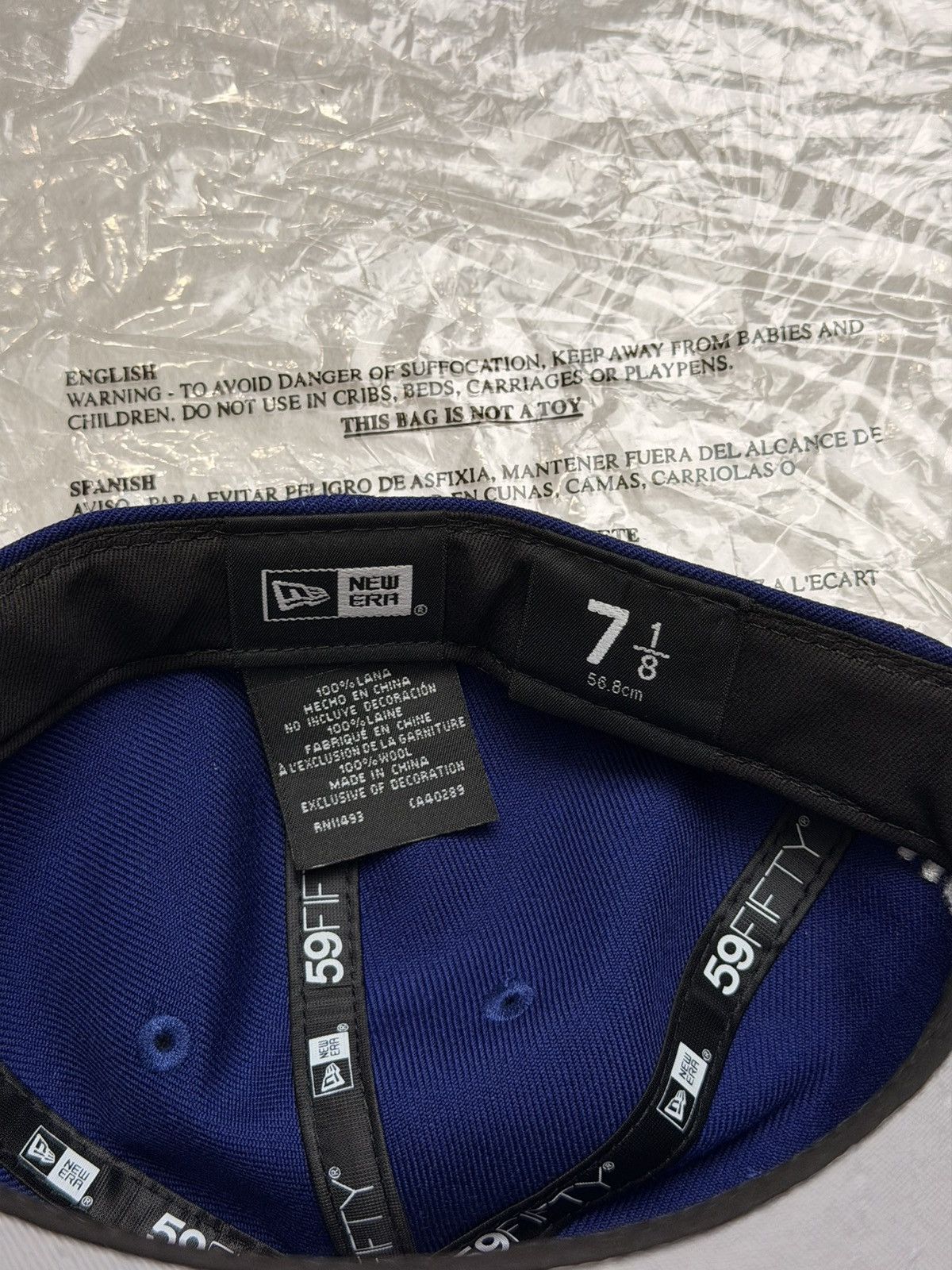 HIDDEN Hidden NY LOGO HAT 7 1/8 Size ONE SIZE - 7 Thumbnail