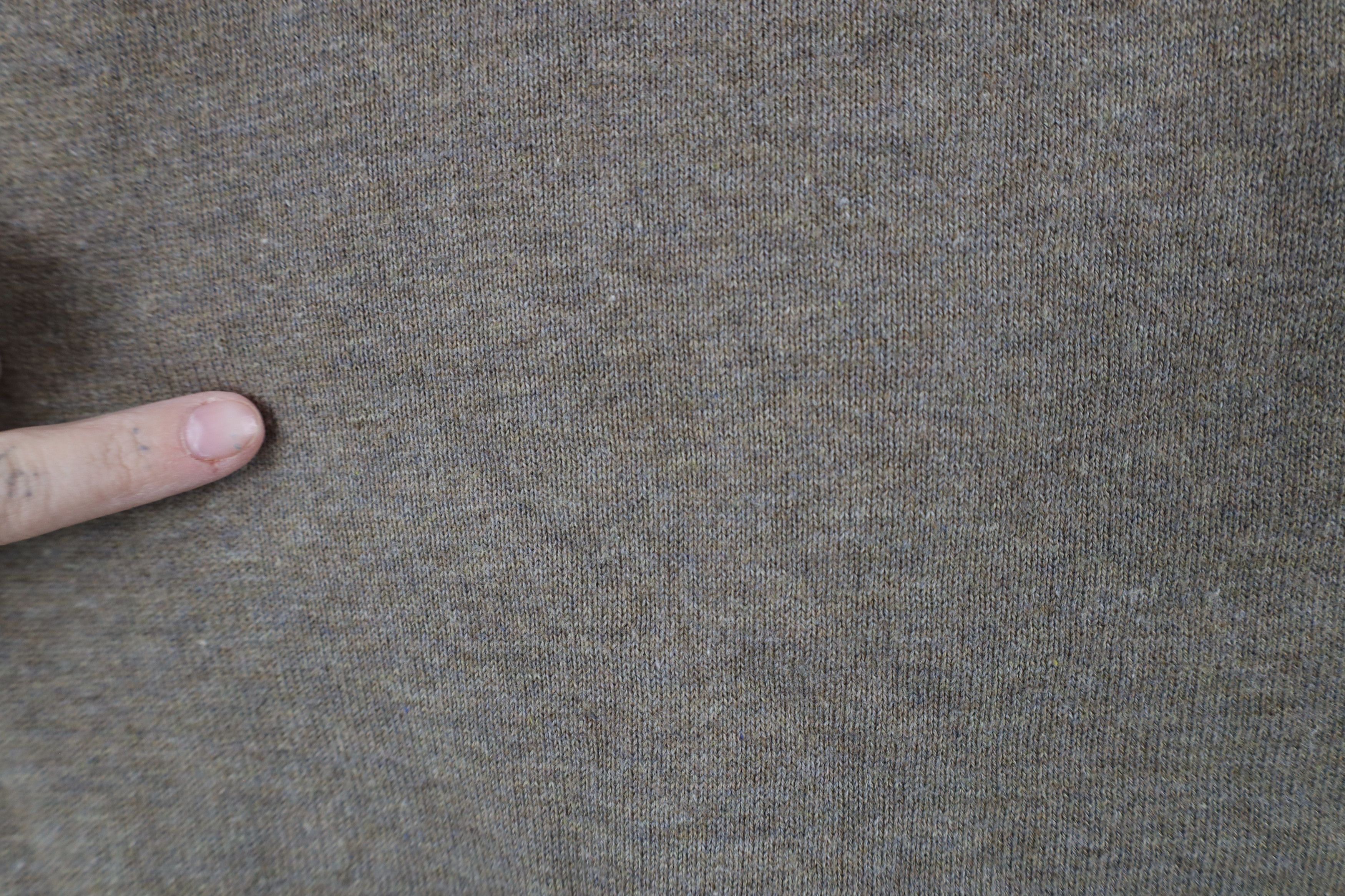 Vintage Vintage 90s Streetwear Cotton Knit Mock Neck Sweater Size US L / EU 52-54 / 3 - 5 Thumbnail