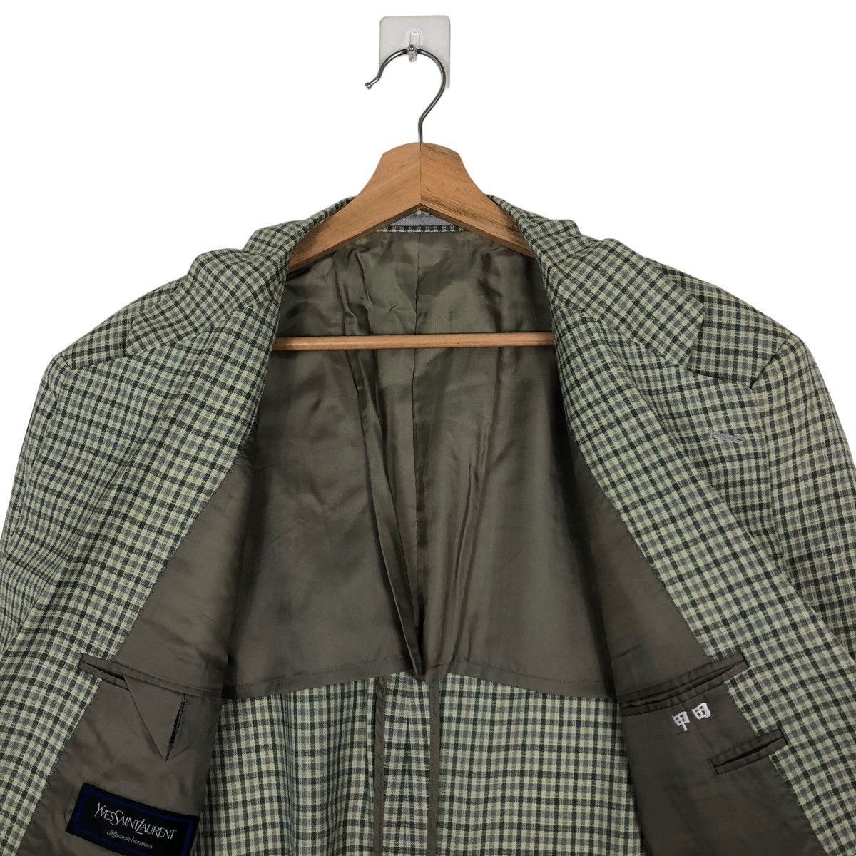 Yves Saint Laurent 🔥90s Vintage Double Breast Casual Jacket Yves Saint Laurent Size US M / EU 48-50 / 2 - 11 Thumbnail