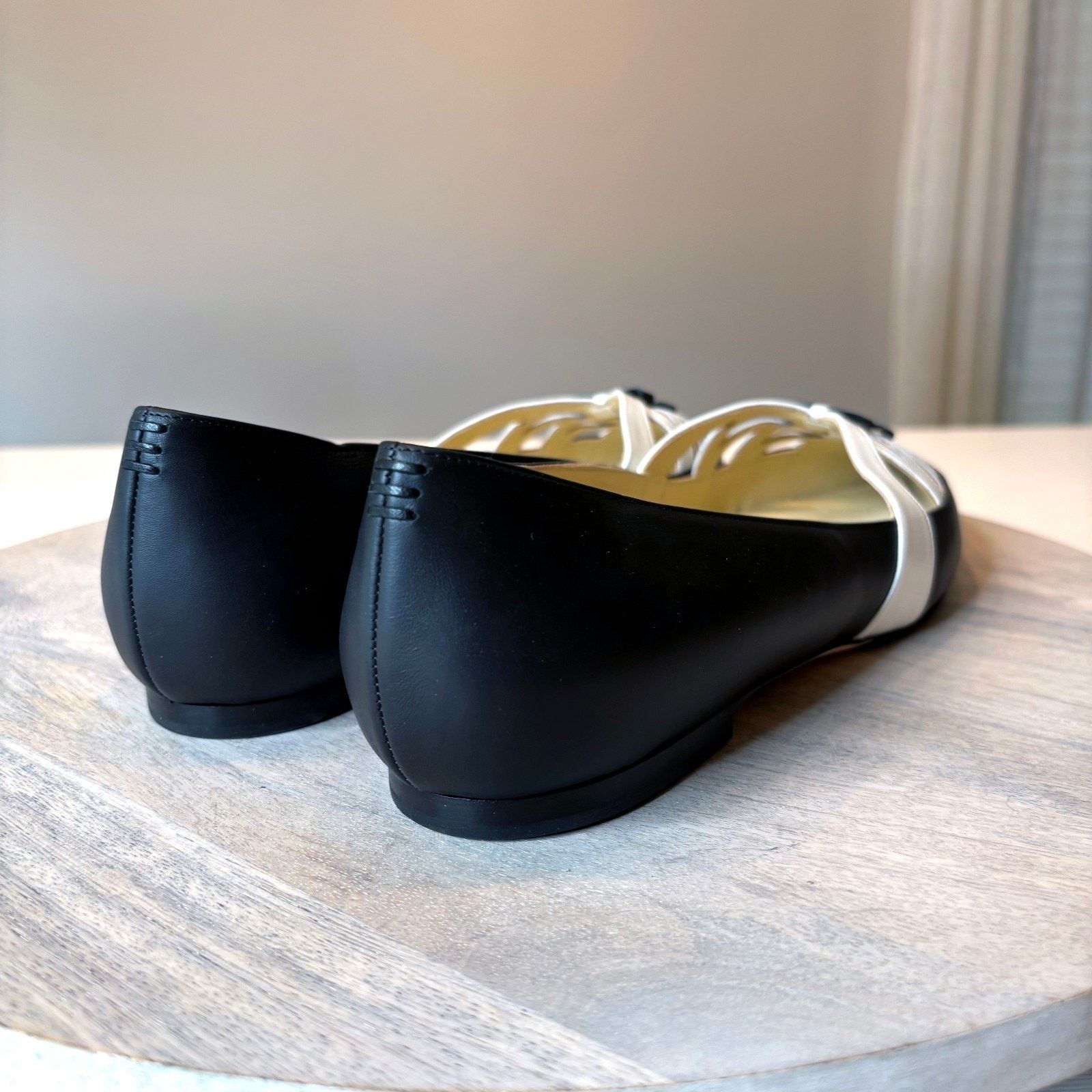 Sarah Flint Sarah Flint Kim Black White Ballet Flats Shoes EU 41 US 11 Size US 11 / IT 41 - 6 Thumbnail